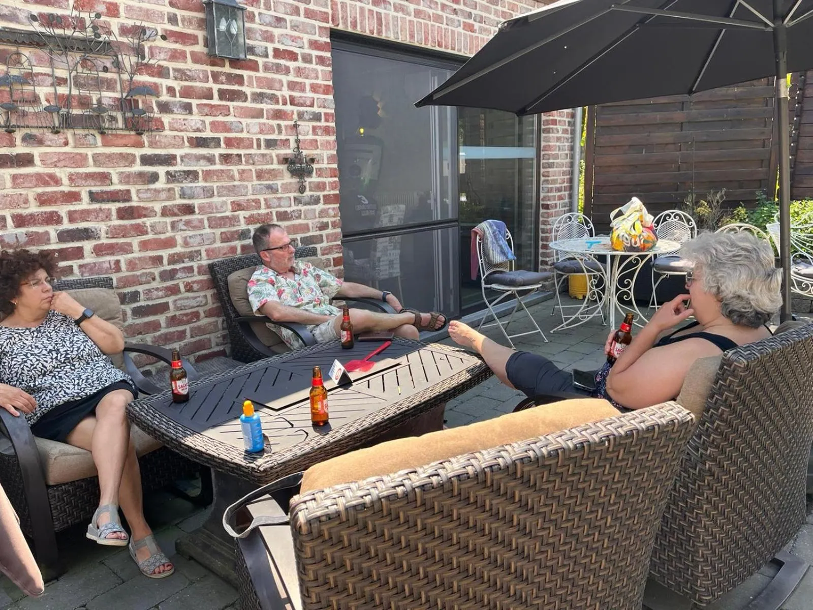 Balcony/Terrace in B&B AntiQua & Qook