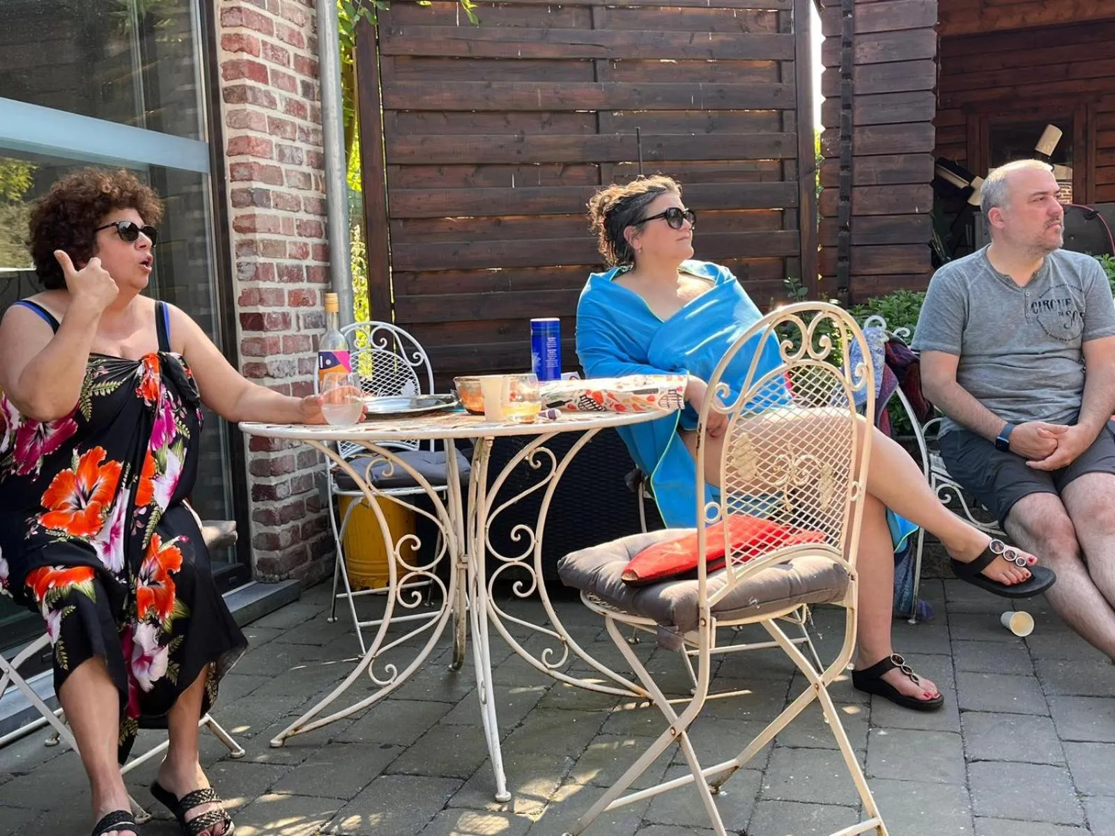 Balcony/Terrace in B&B AntiQua & Qook