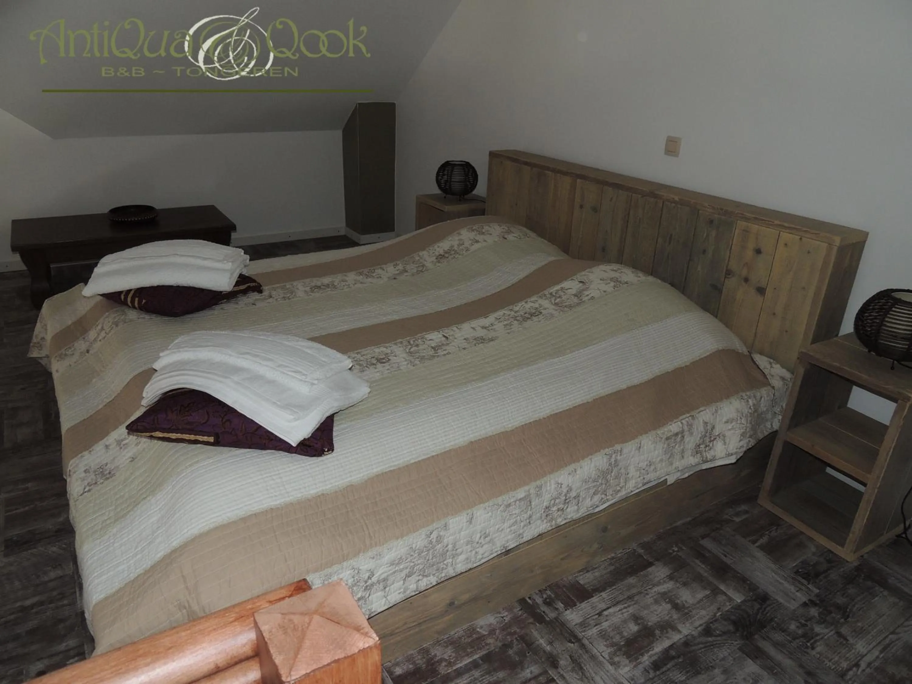 Bed in B&B AntiQua & Qook