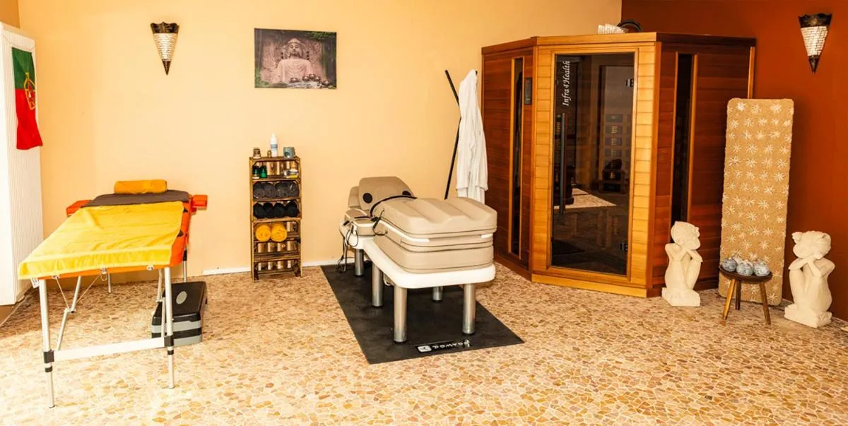 Sauna in B&B AntiQua & Qook