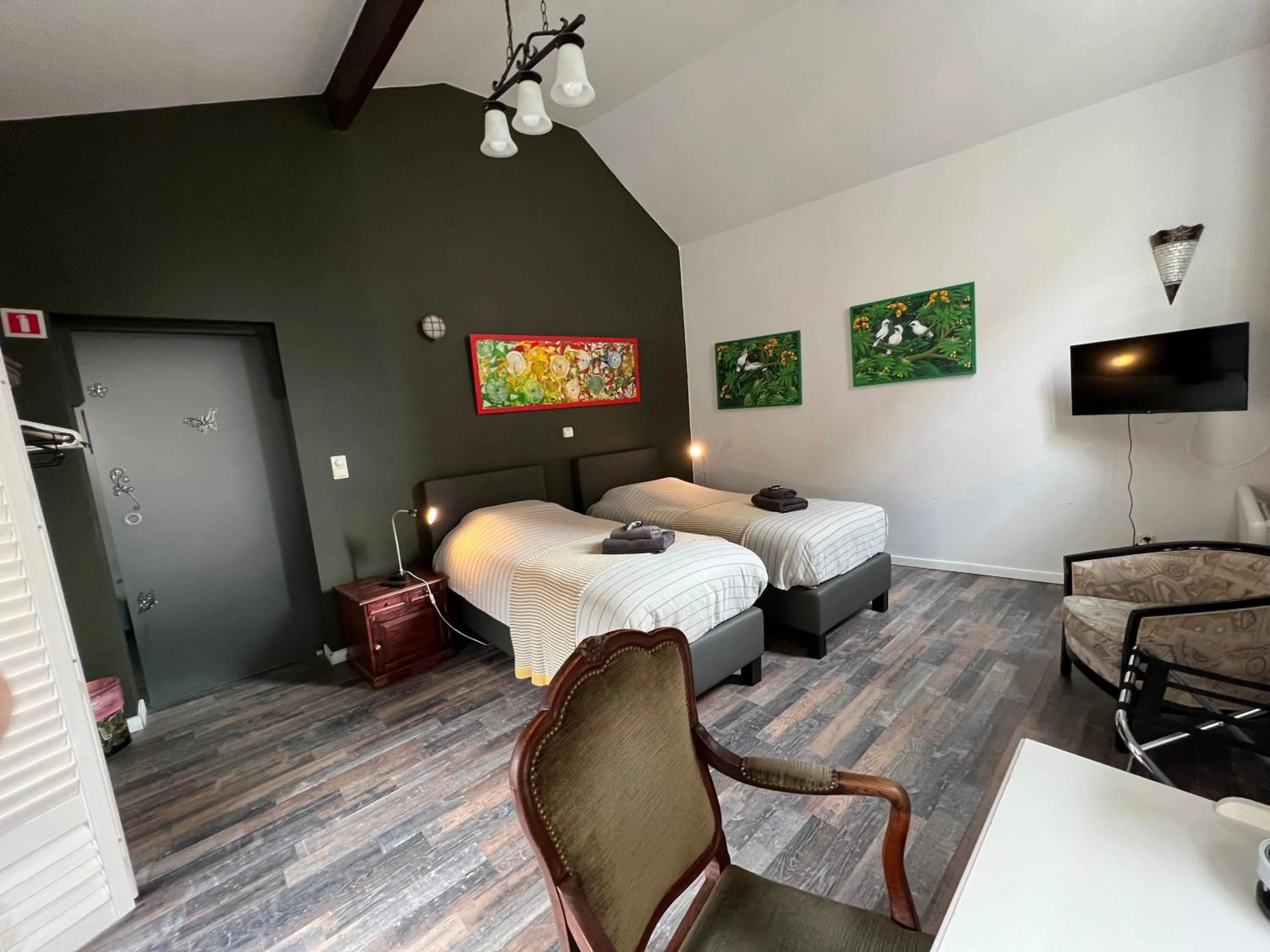 Bedroom, Bed in B&B AntiQua & Qook