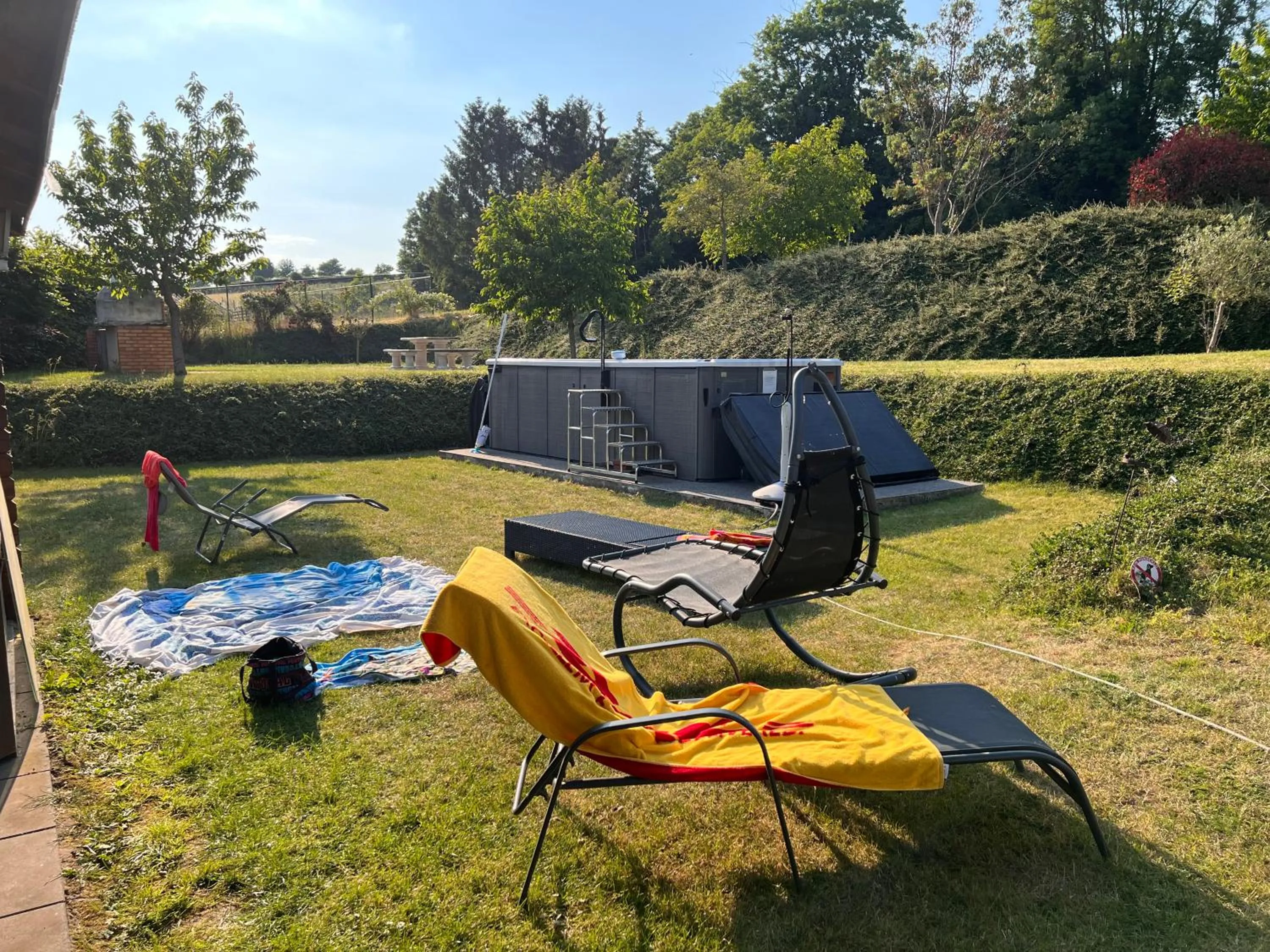 Swimming pool in B&B AntiQua & Qook
