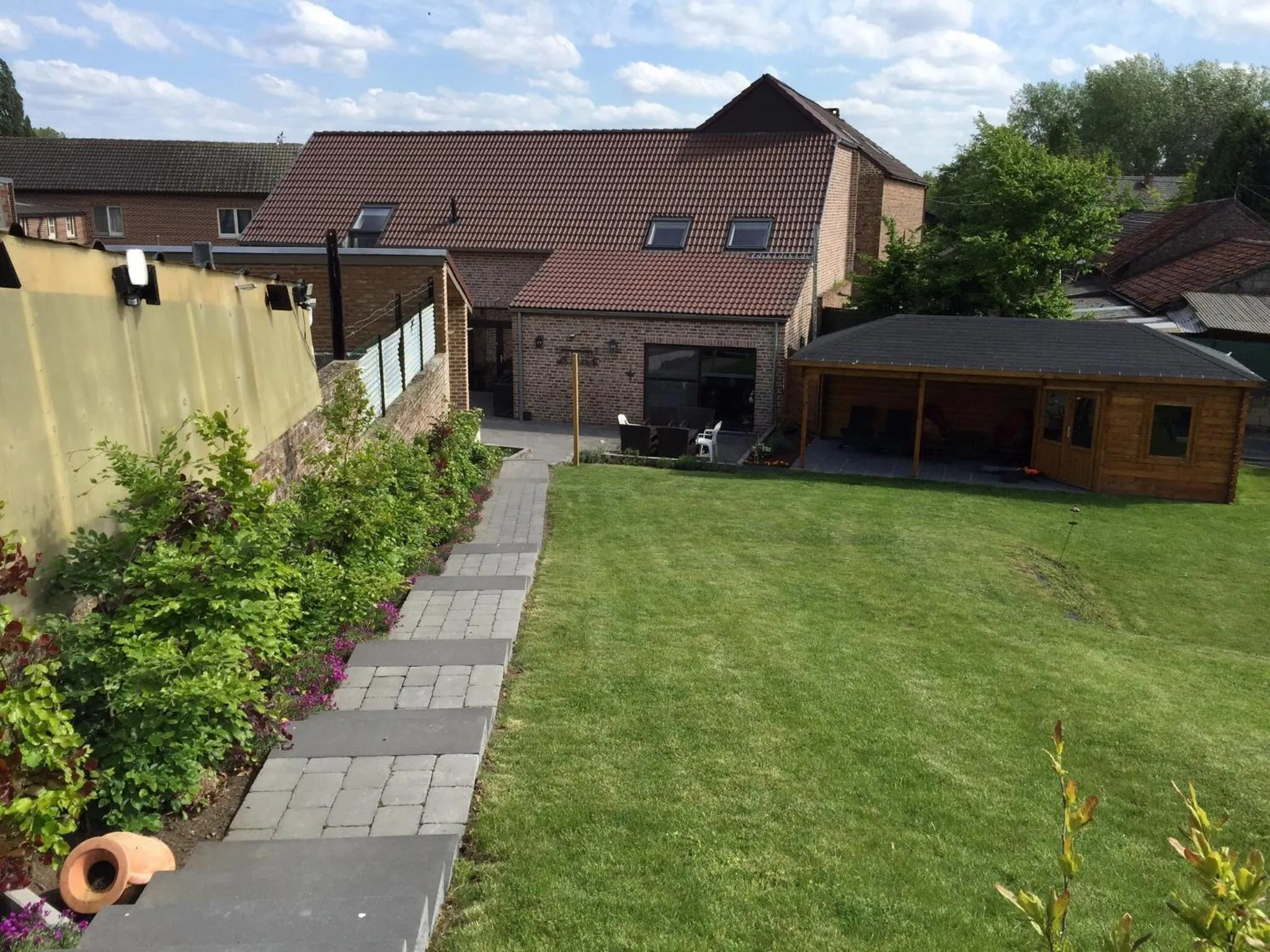 Garden in B&B AntiQua & Qook