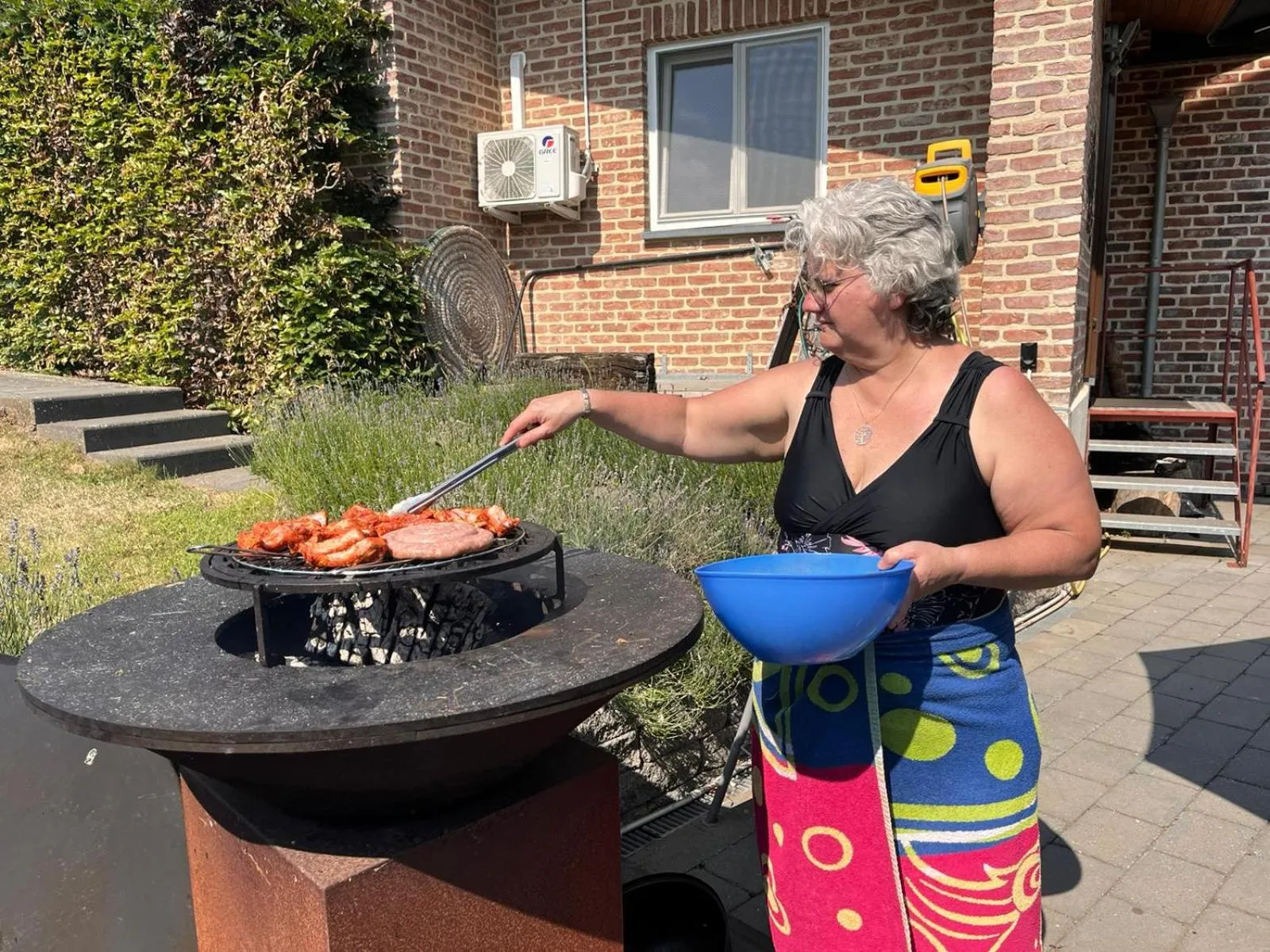 BBQ facilities in B&B AntiQua & Qook