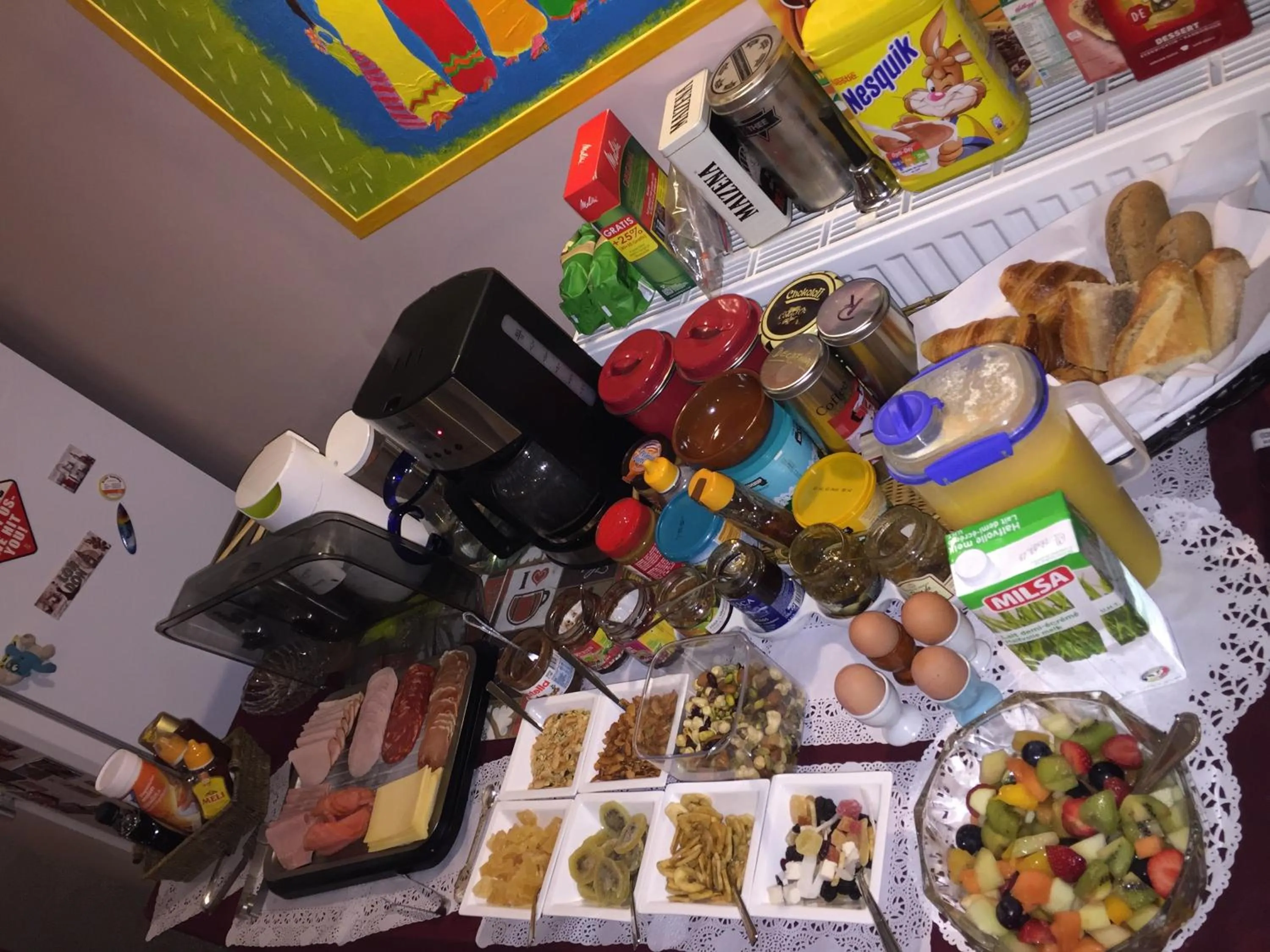 Food close-up in B&B AntiQua & Qook