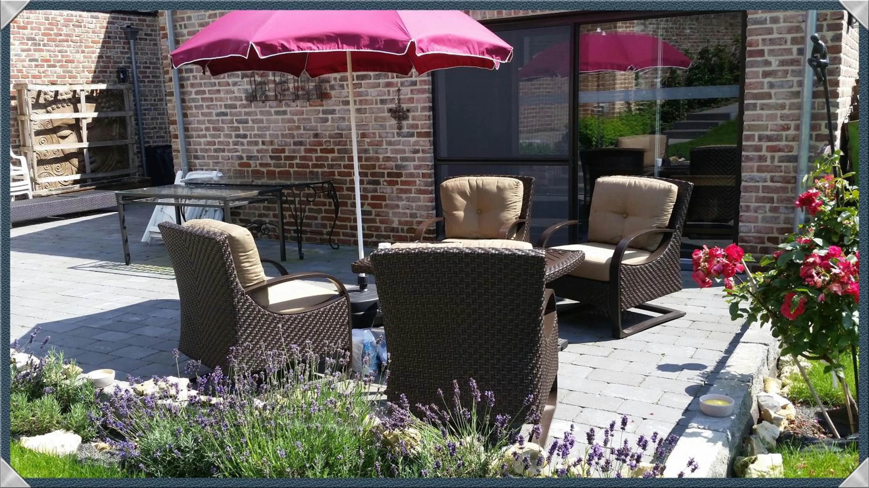 BBQ facilities in B&B AntiQua & Qook