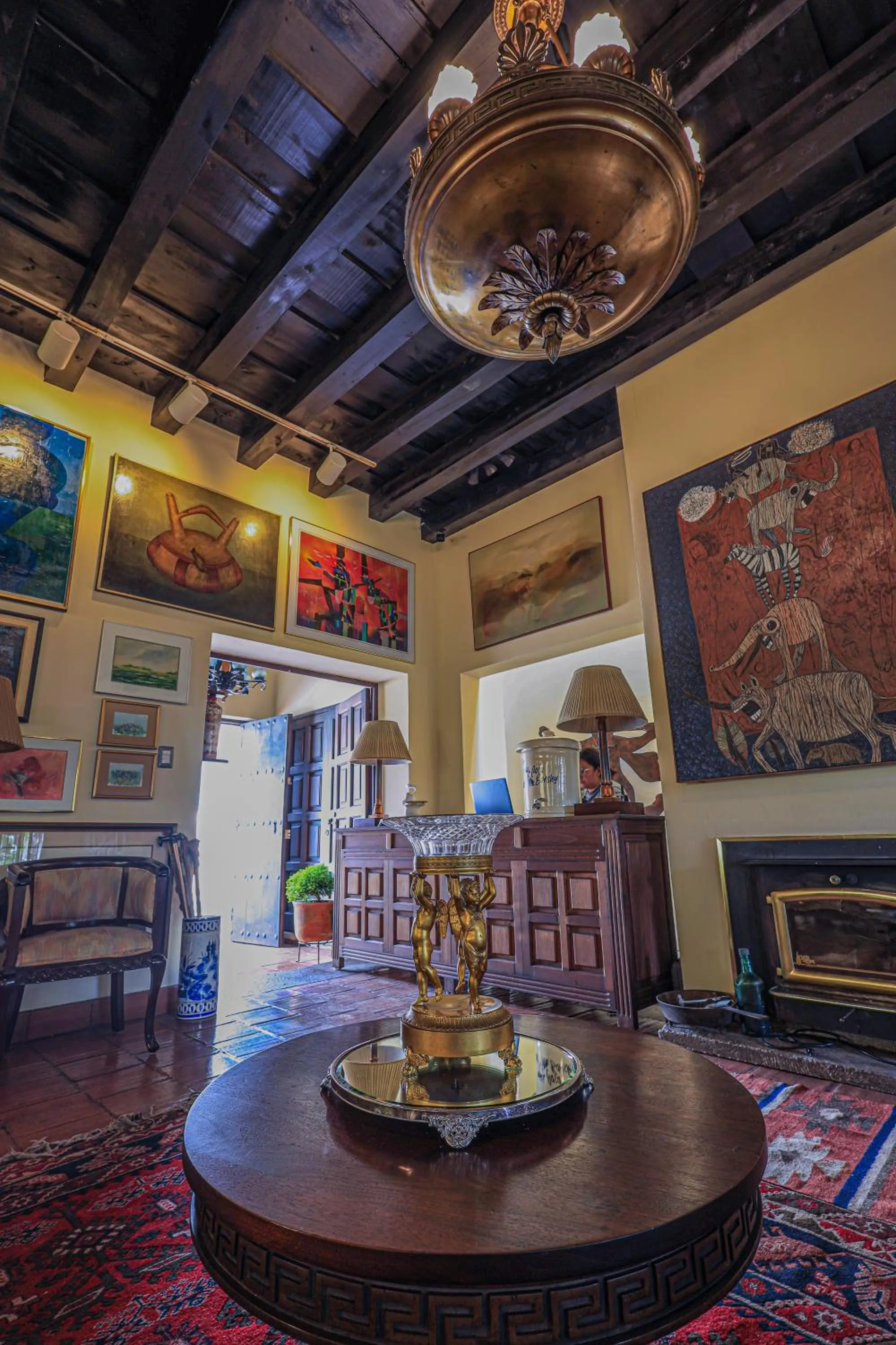 Living room in Hotel Casa Bansley