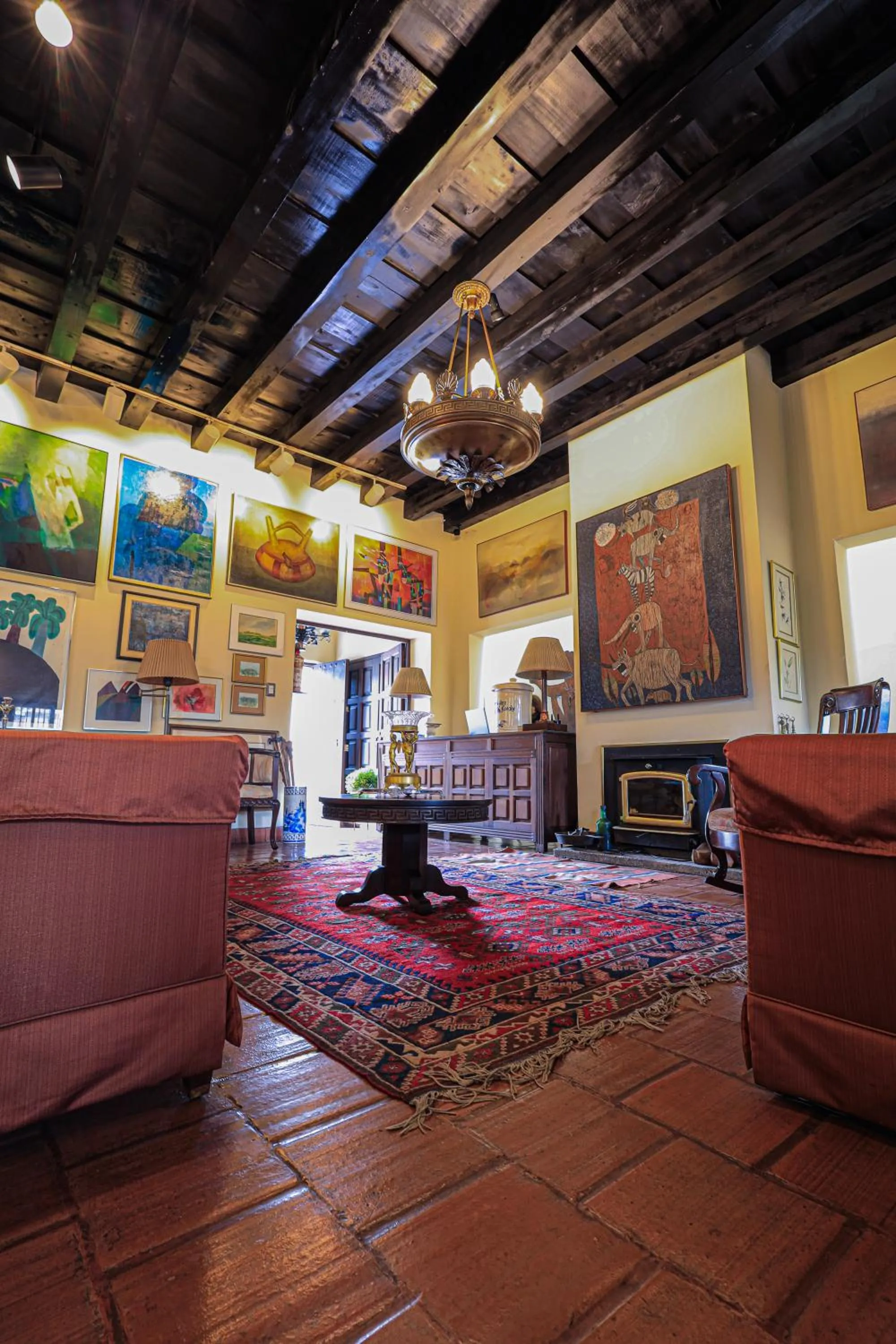 Living room in Hotel Casa Bansley