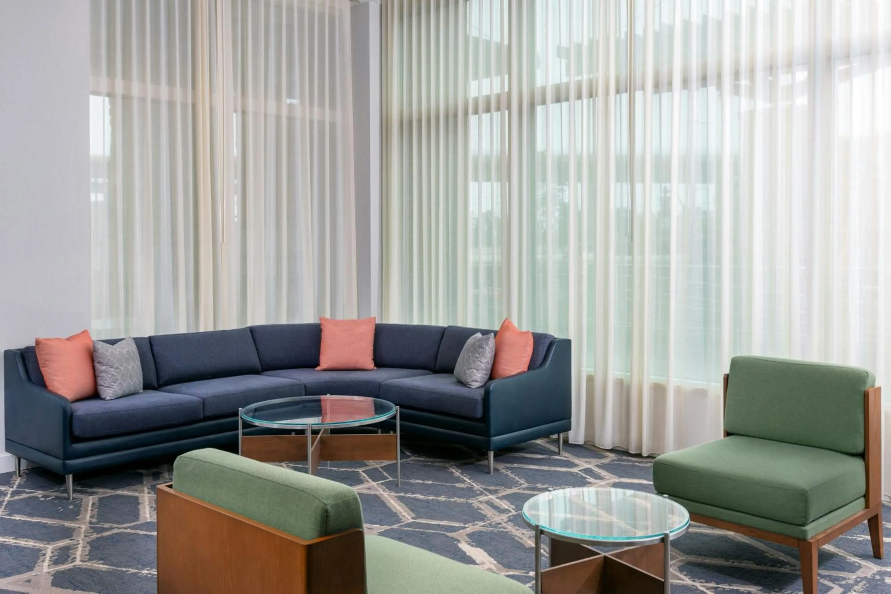 Lobby or reception in Courtyard by Marriott Buffalo Downtown/Canalside