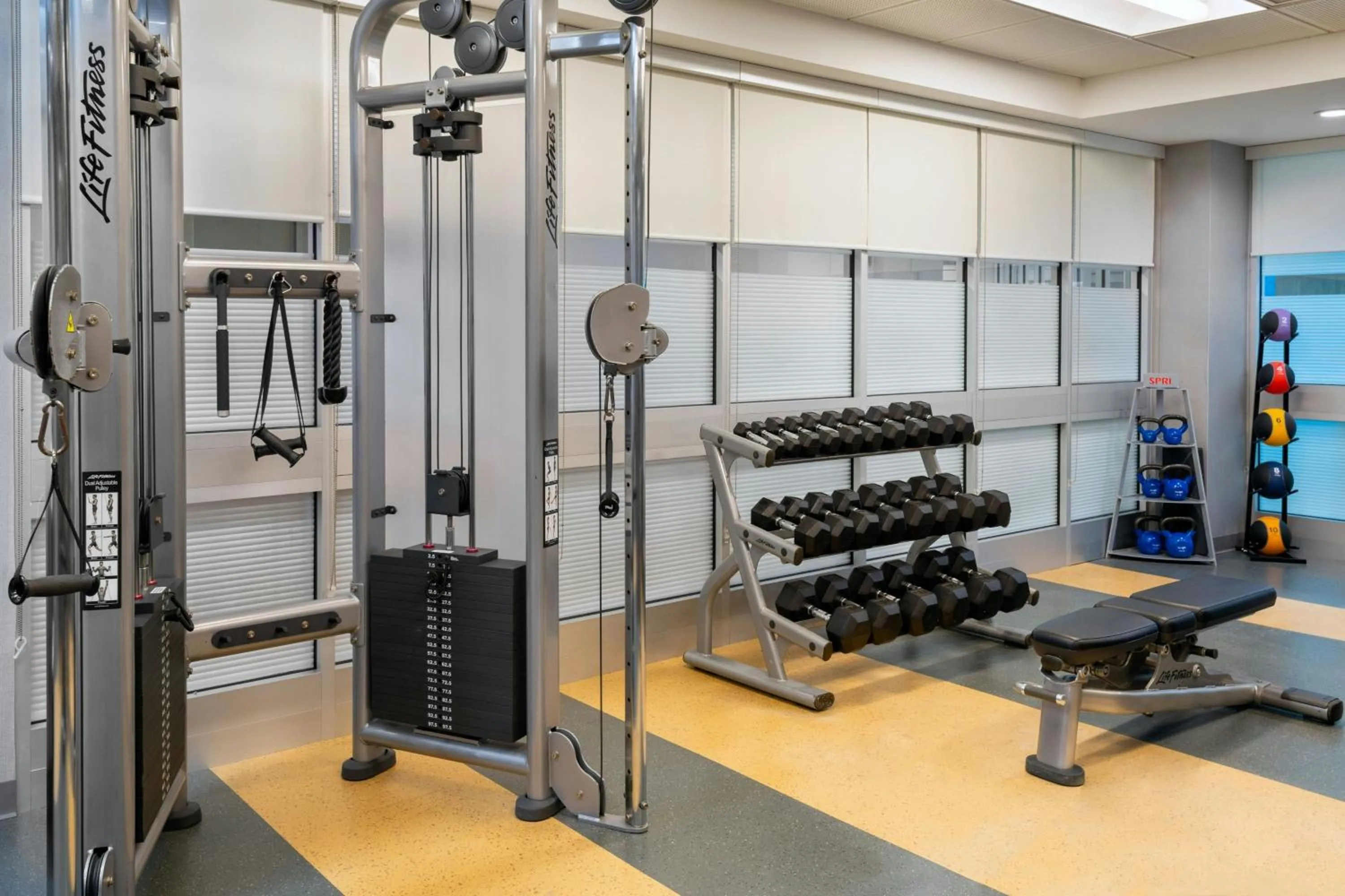 Fitness centre/facilities in Courtyard by Marriott Buffalo Downtown/Canalside