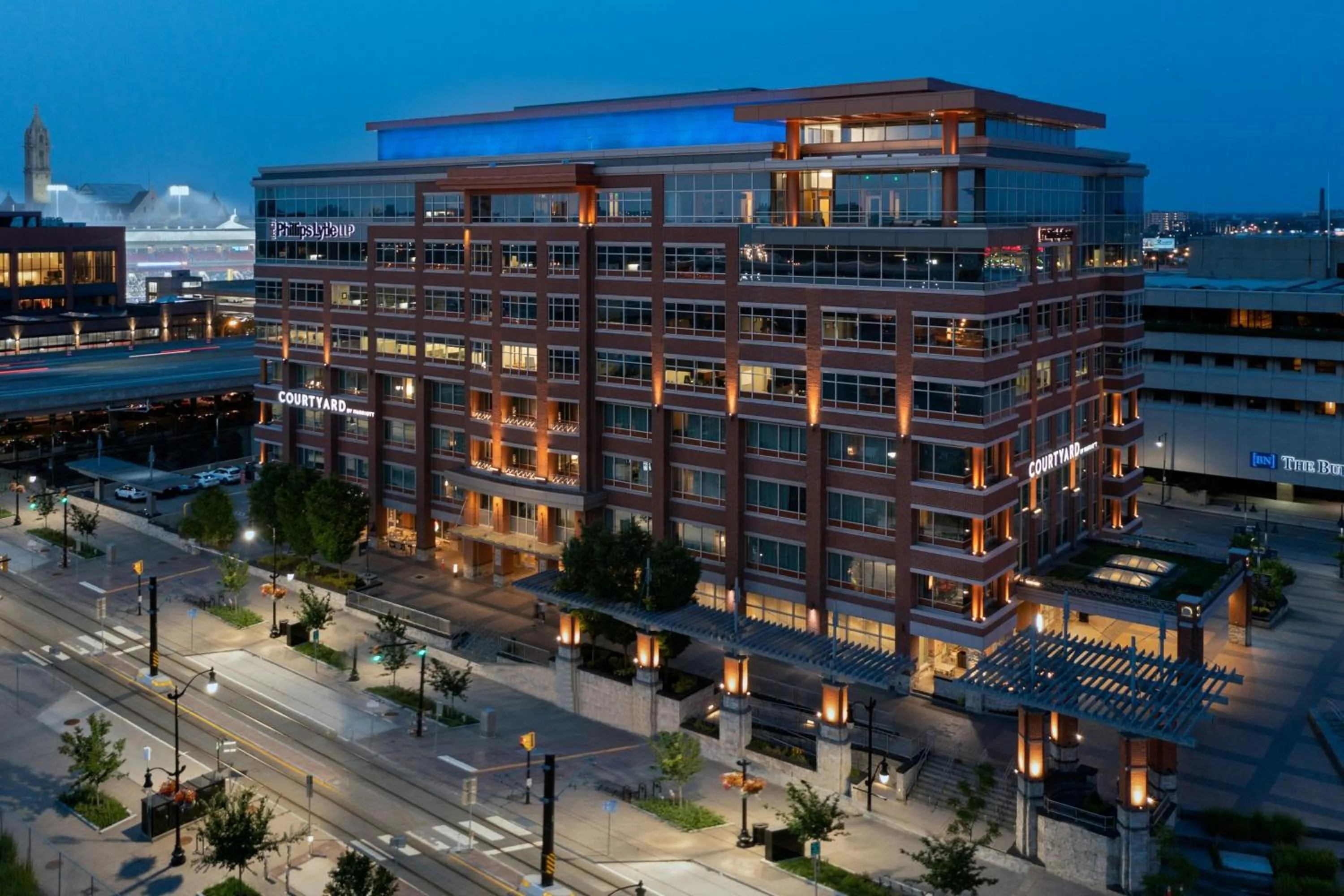Property building in Courtyard by Marriott Buffalo Downtown/Canalside