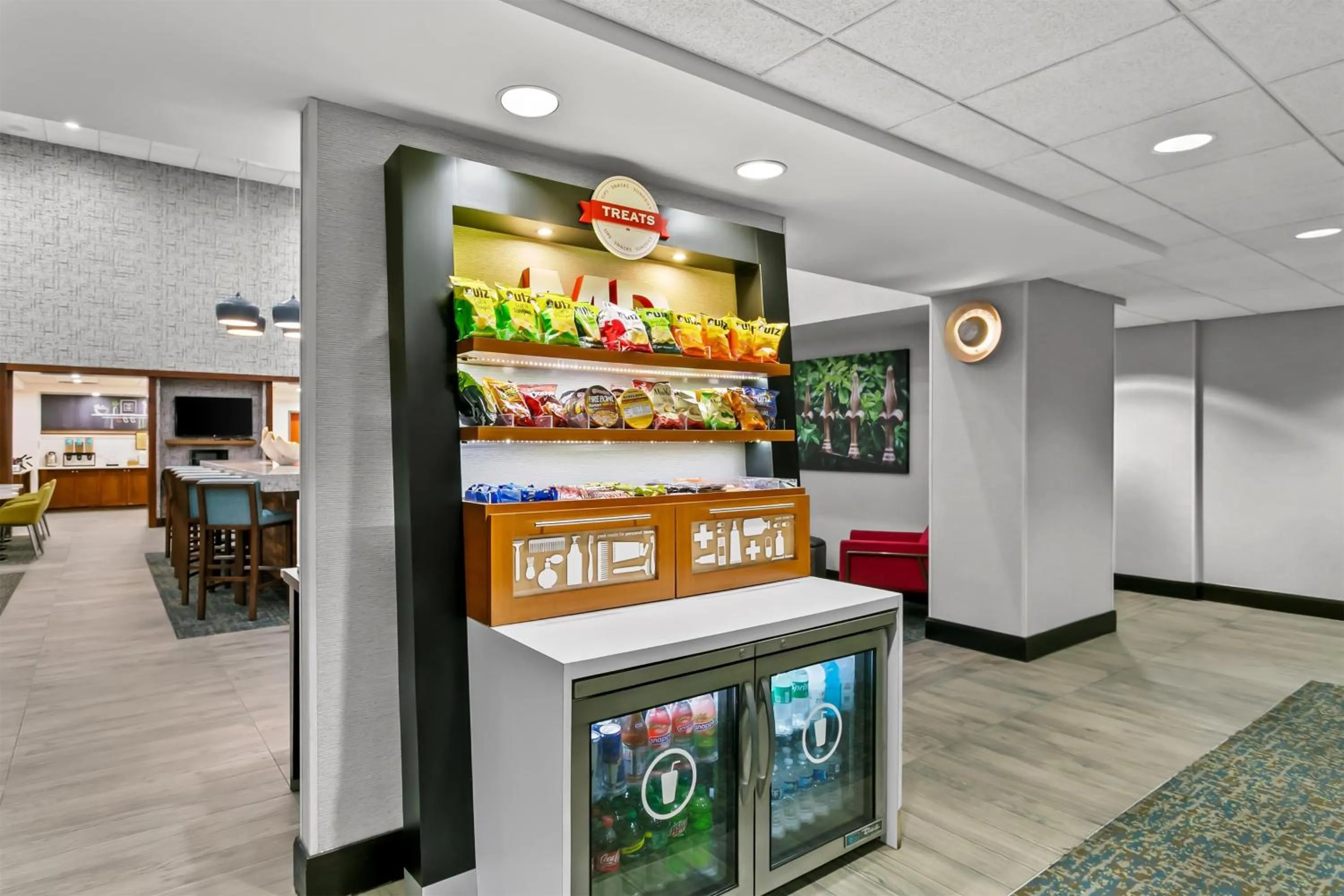 Restaurant/places to eat in Hampton Inn & Suites Baltimore/Woodlawn