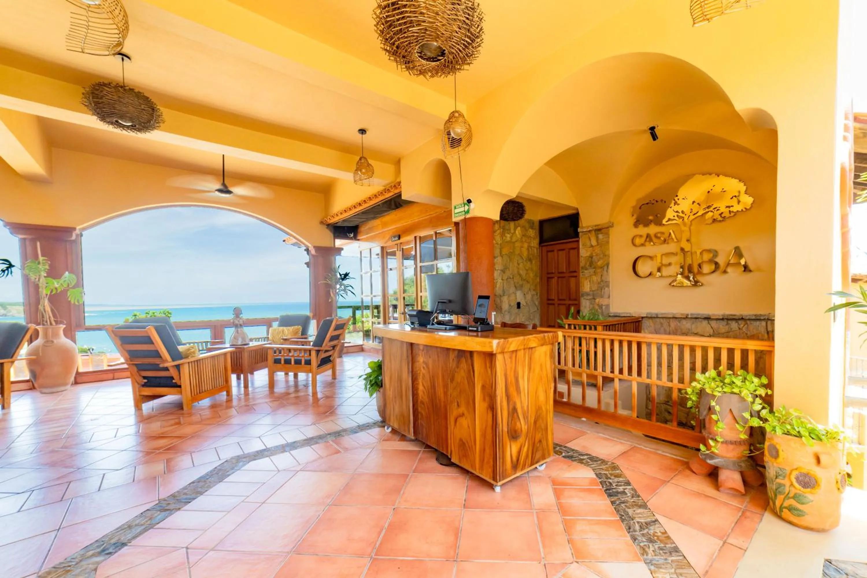 Lobby or reception in Casa Ceiba Huatulco - Adults Only