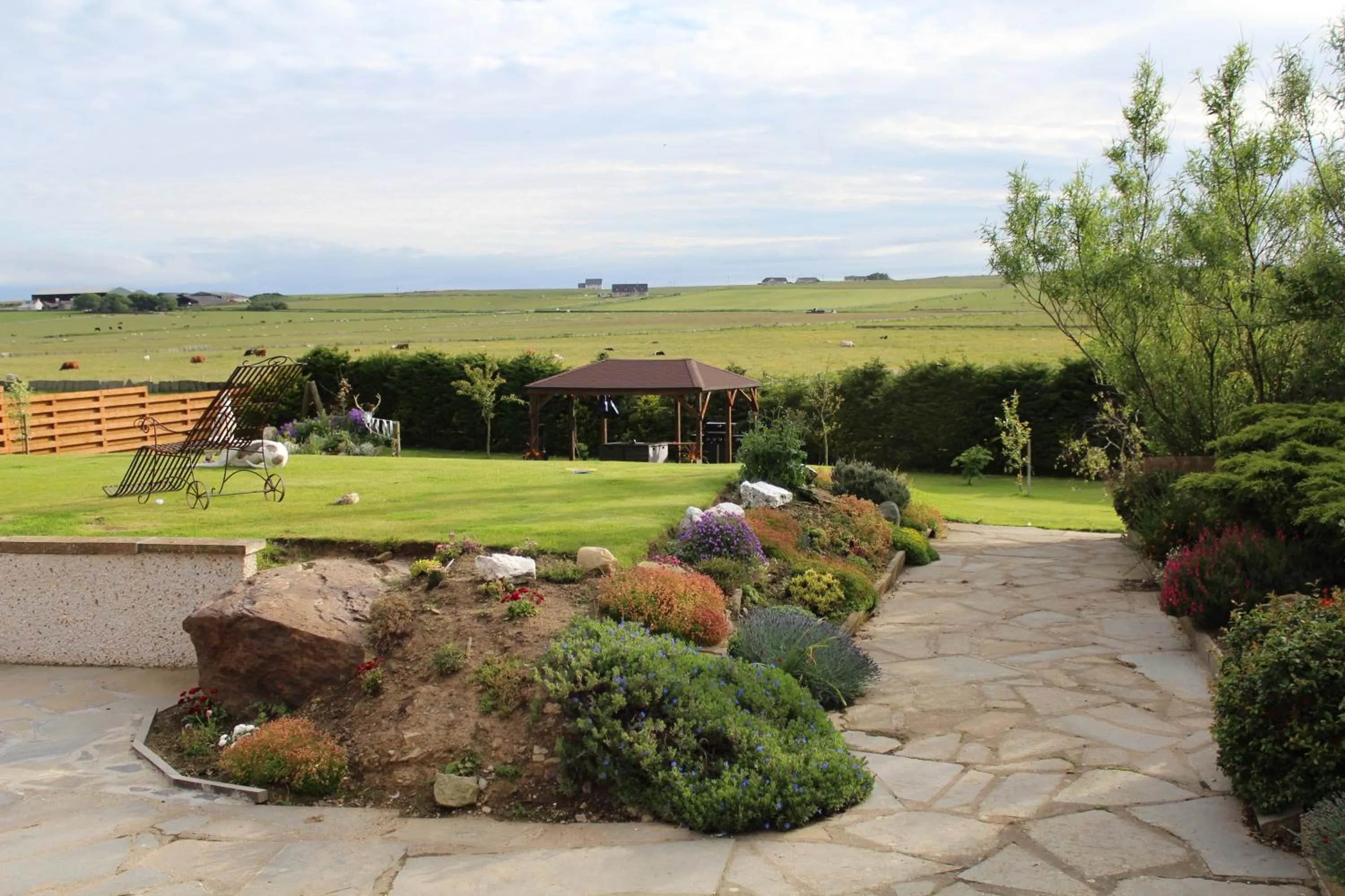 Garden in Valleyview House