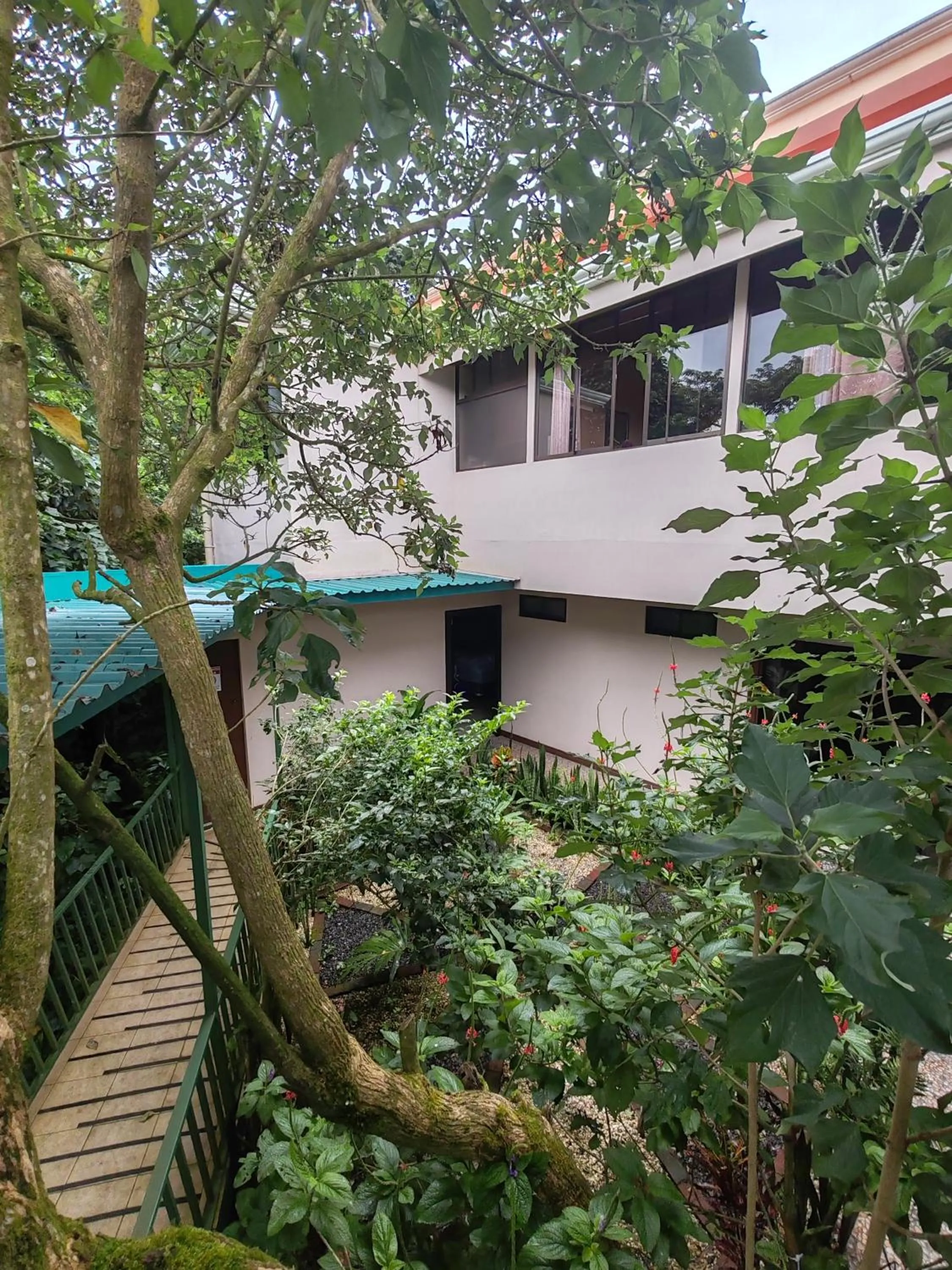 Inner courtyard view in Mi Casa Su Casa Monteverde