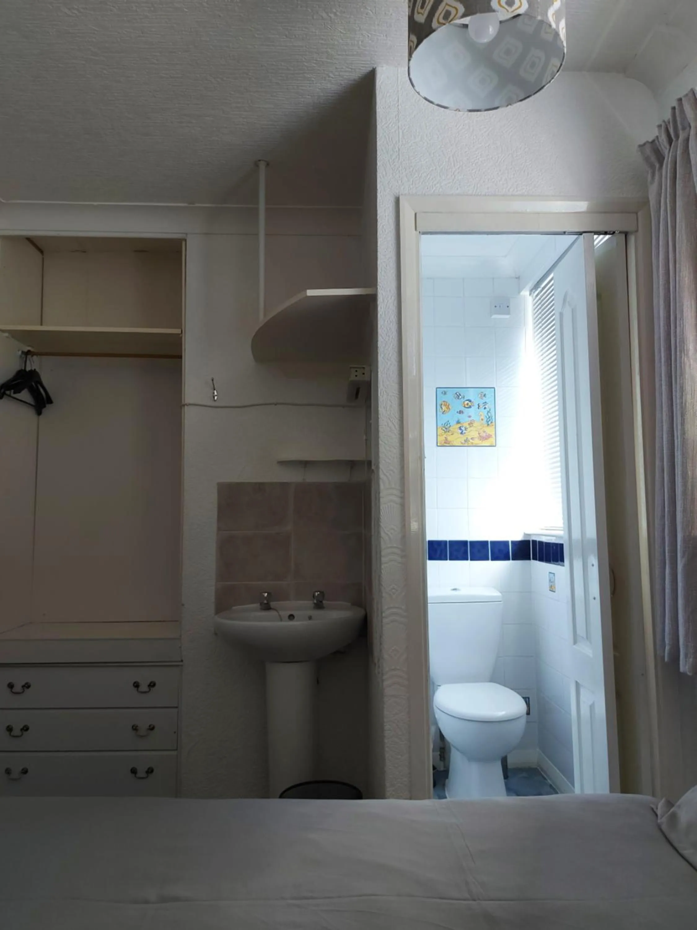 Bedroom in Blackpool Lodge