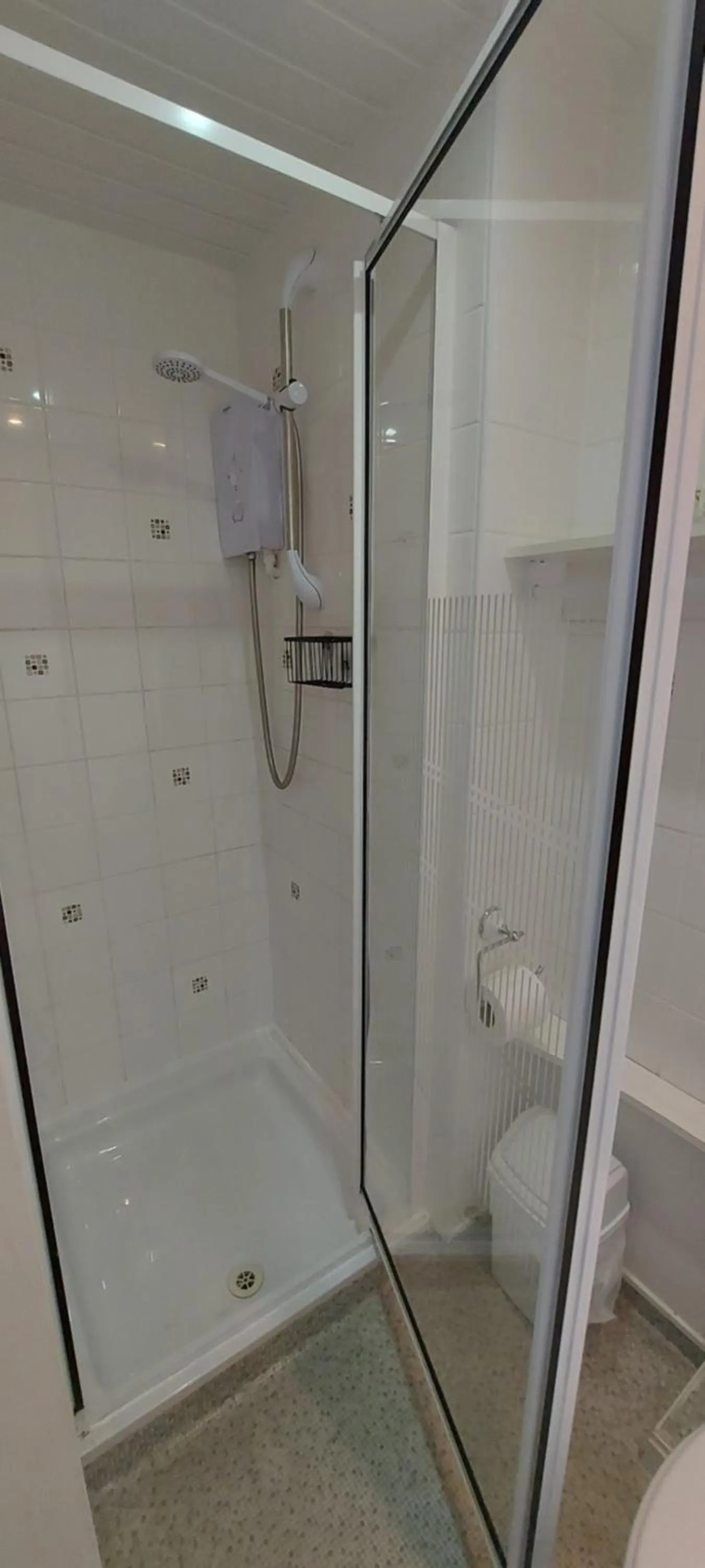 Shower in Blackpool Lodge