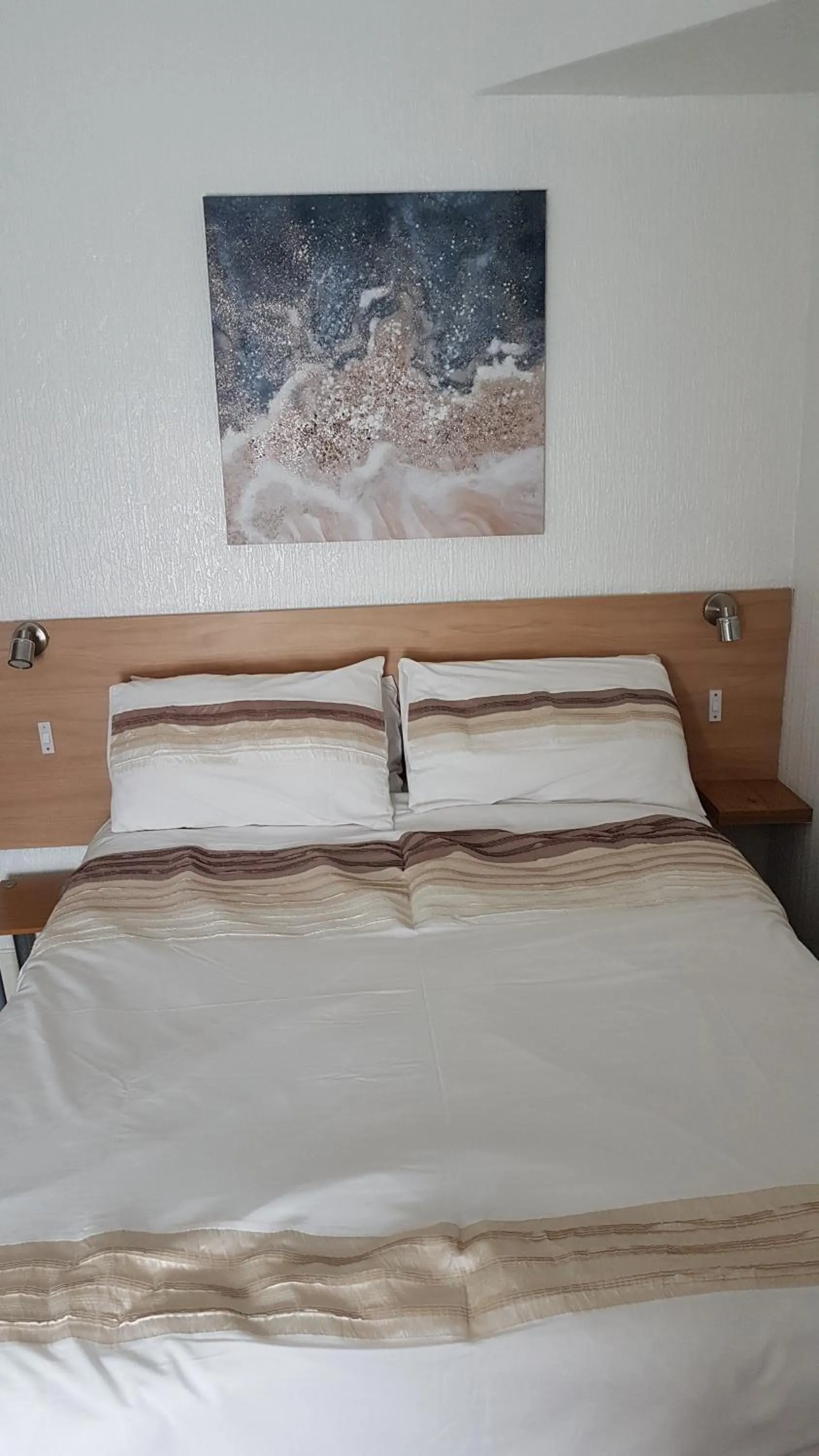 Bedroom, Bed in Blackpool Lodge