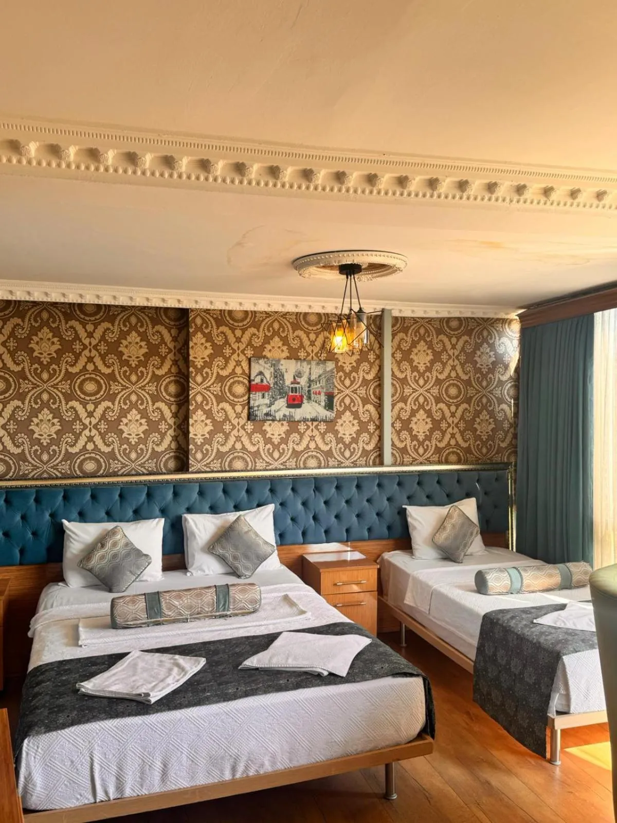 Photo of the whole room, Bed in GOLDEN PALACE SEA ViEW