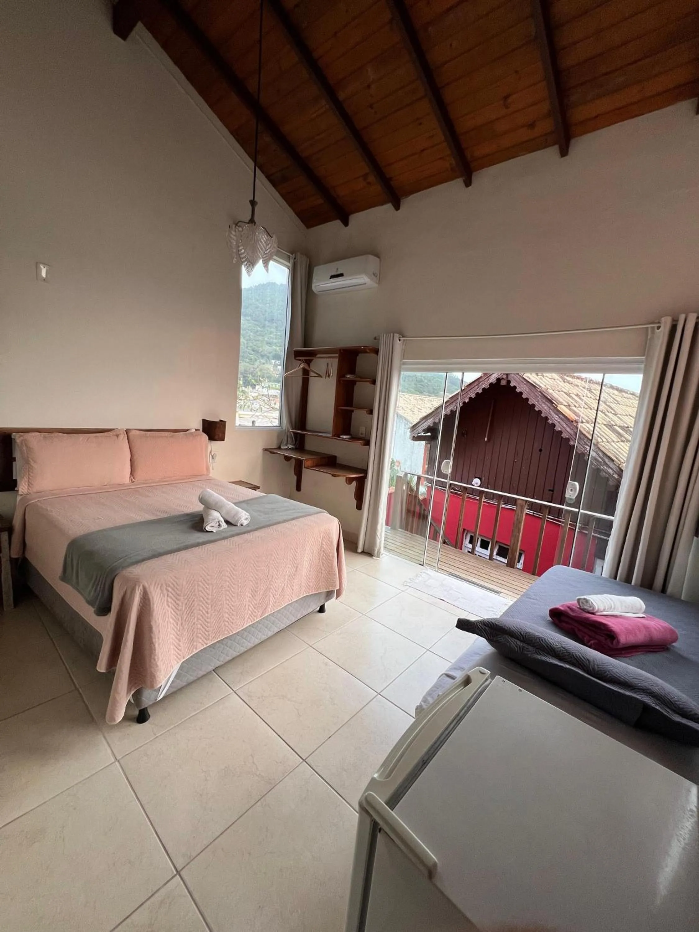 Bed in Pousada Estrelas no Mar Florianópolis