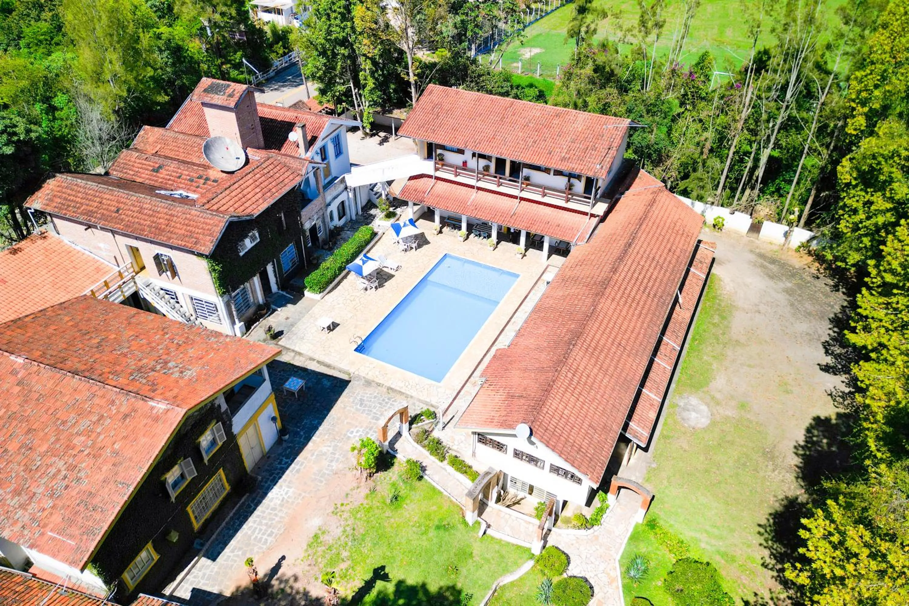 Bird's eye view in VELINN Pousada Cesar