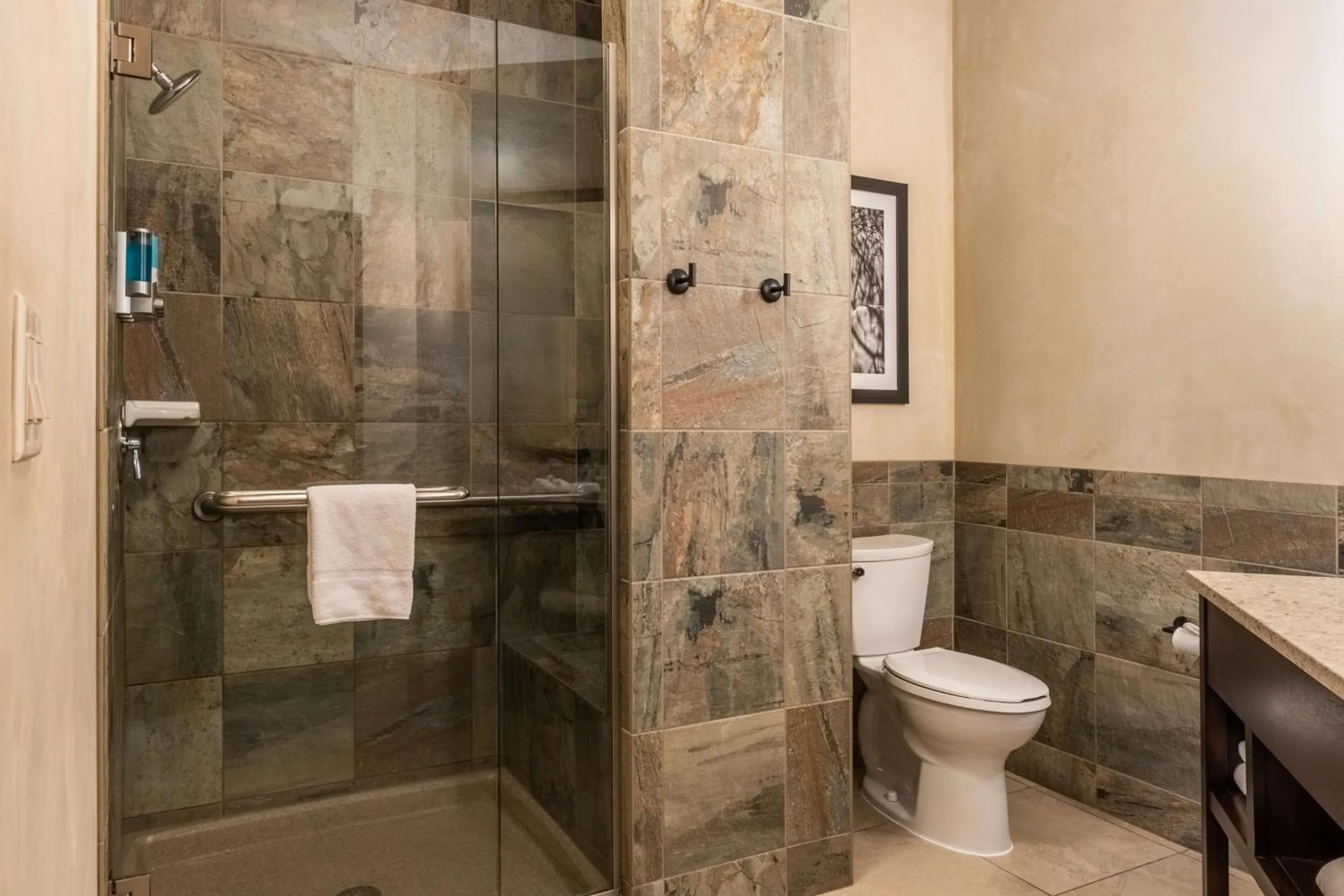 Bathroom in Drury Plaza Hotel in Santa Fe