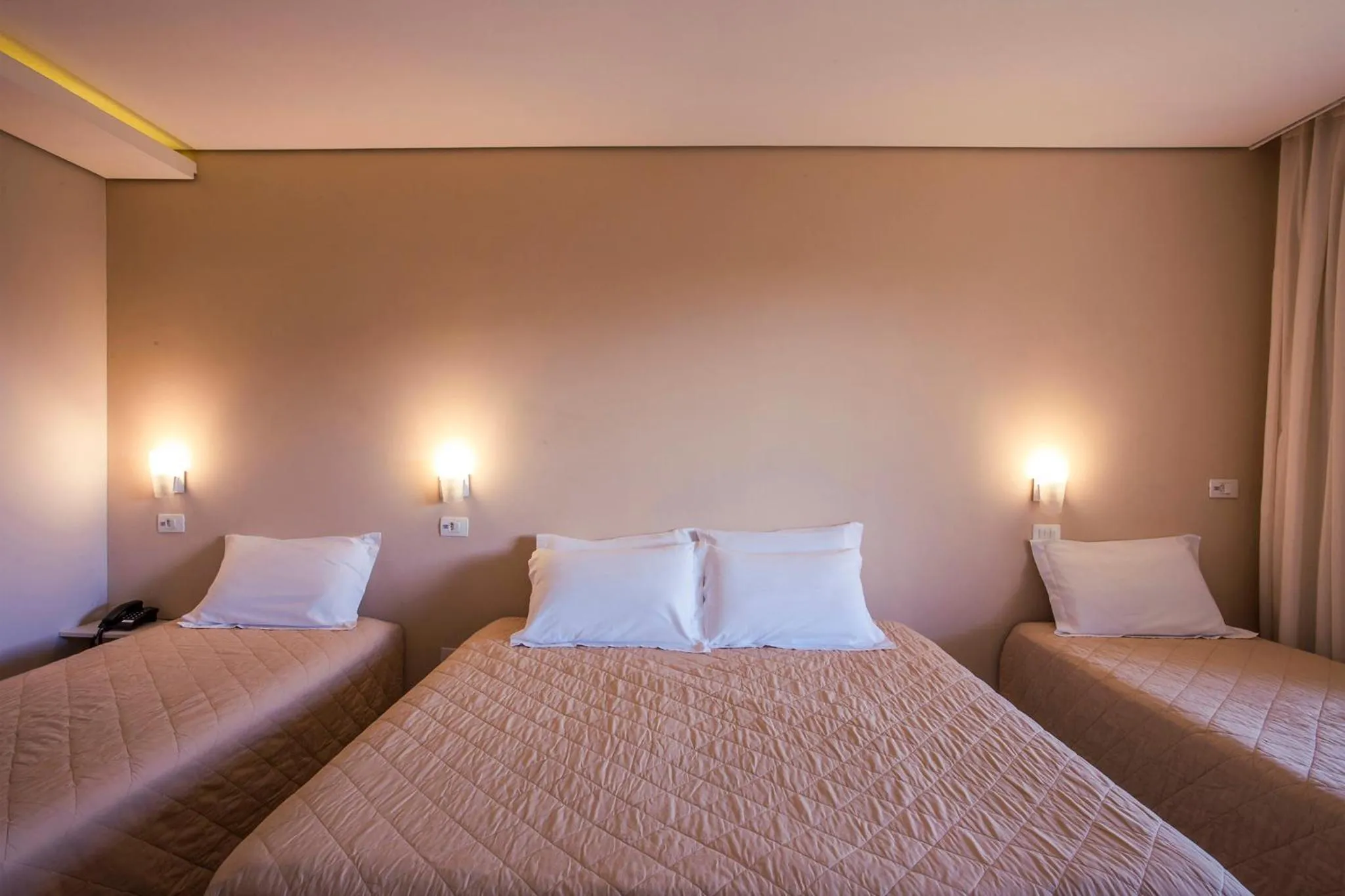 Bed in Guarany Eco Resort