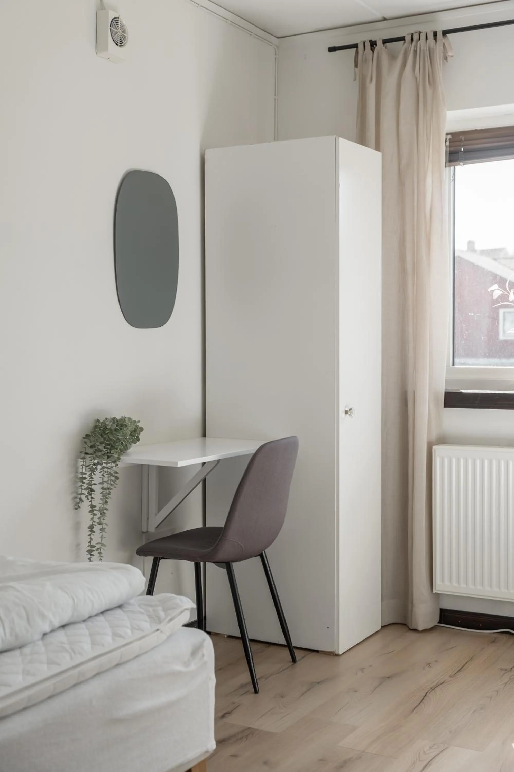 Bedroom, Bed in Saxvikens vandrarhem