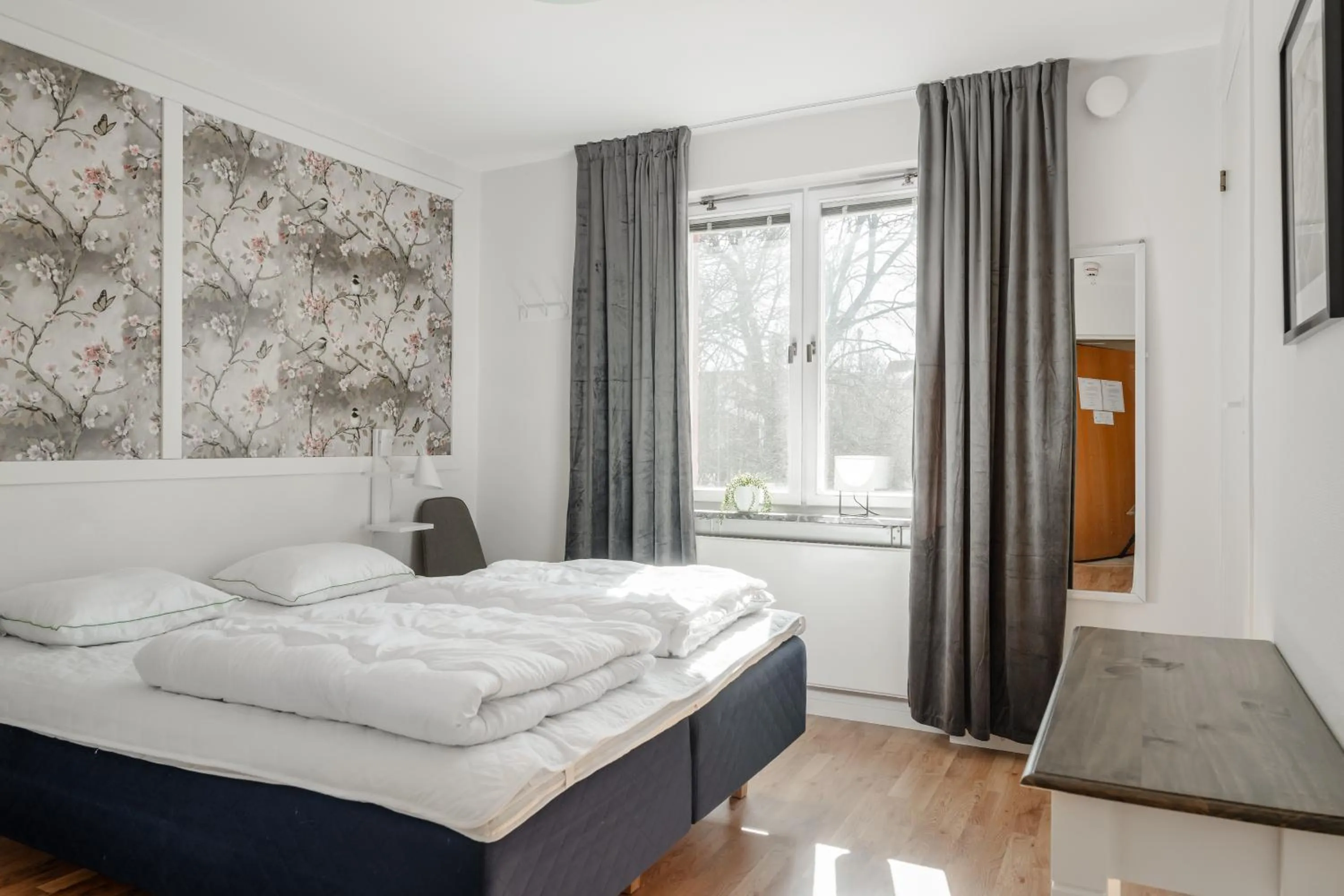 Bedroom, Bed in Saxvikens vandrarhem