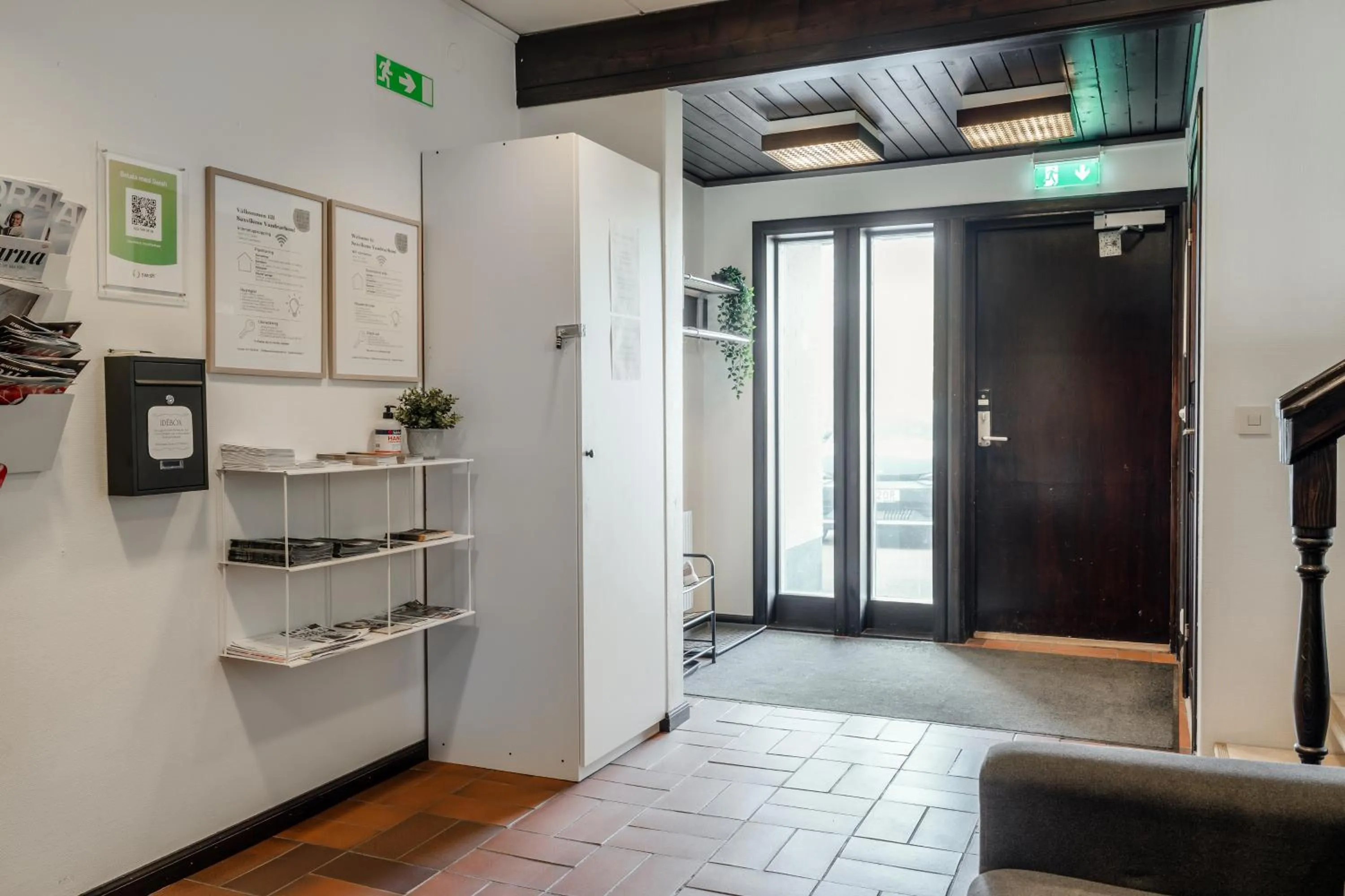 Property building in Saxvikens vandrarhem