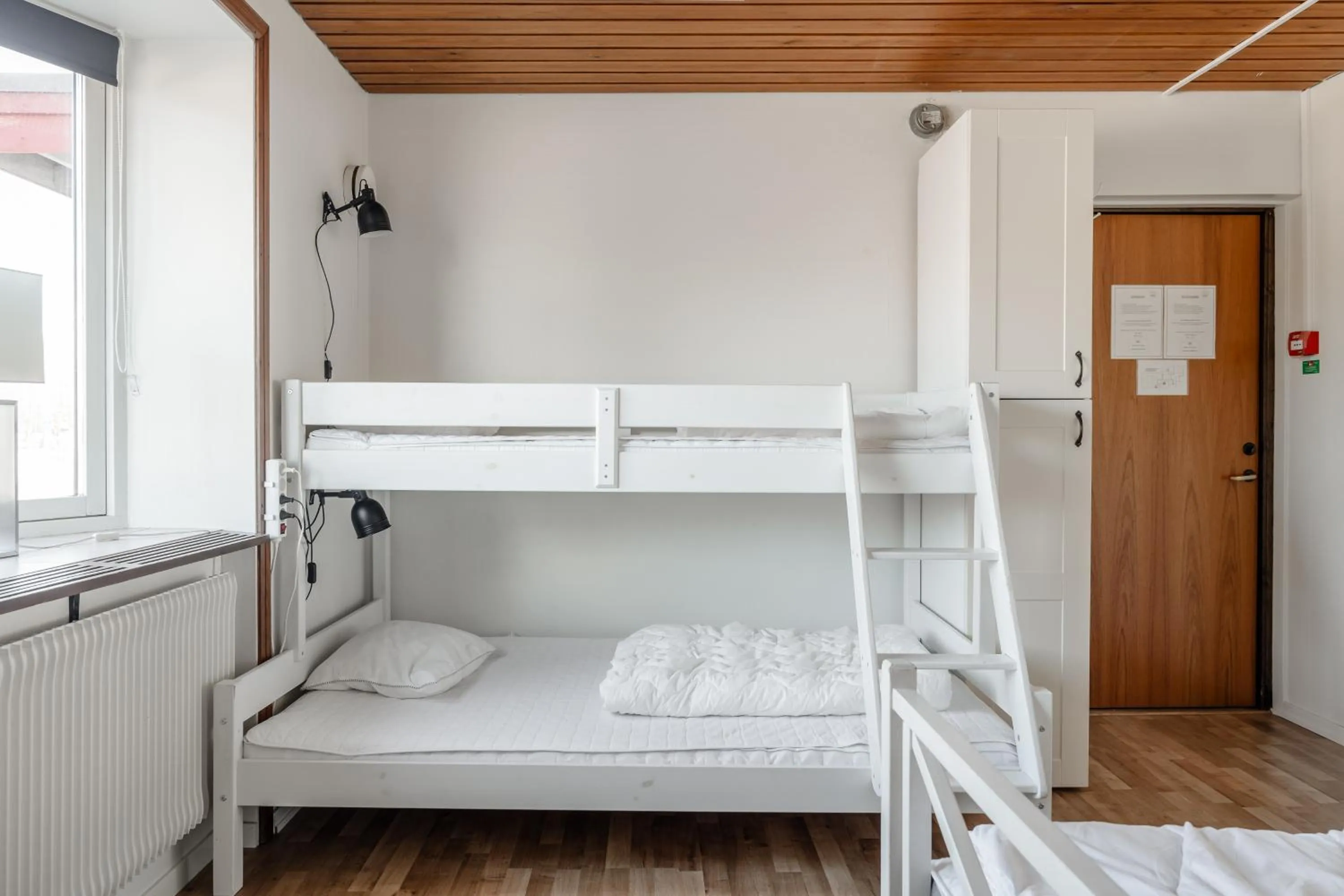 Bedroom, Bed in Saxvikens vandrarhem