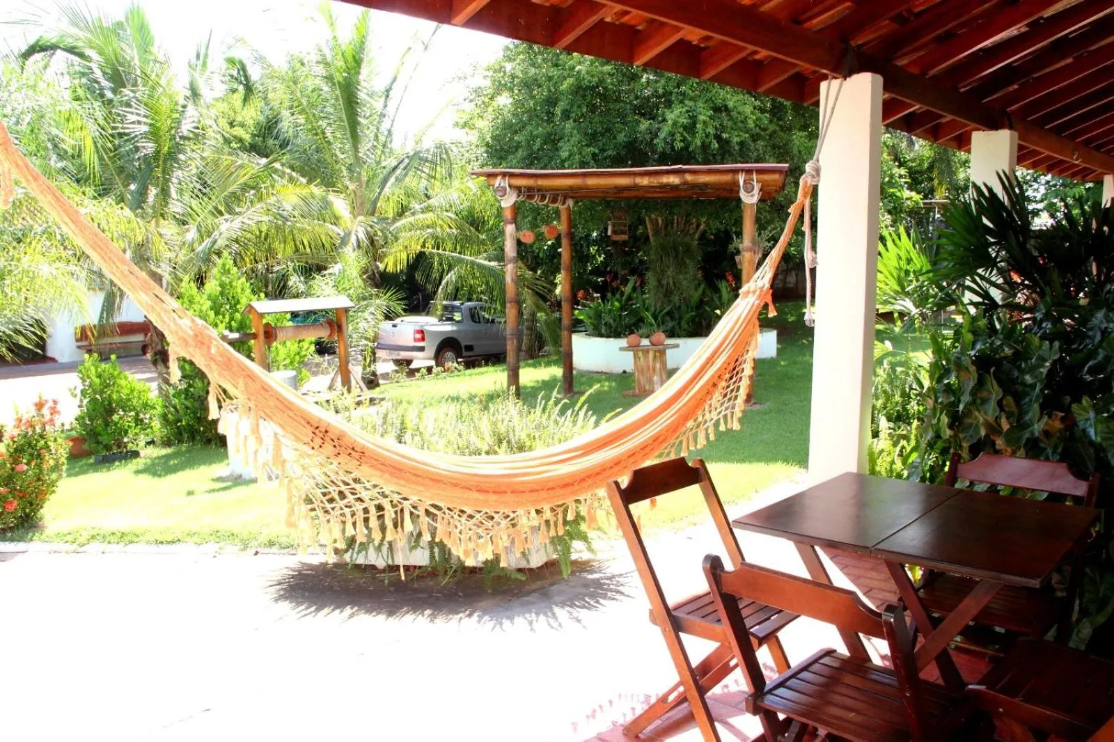 Patio in Pousada Tia Nena