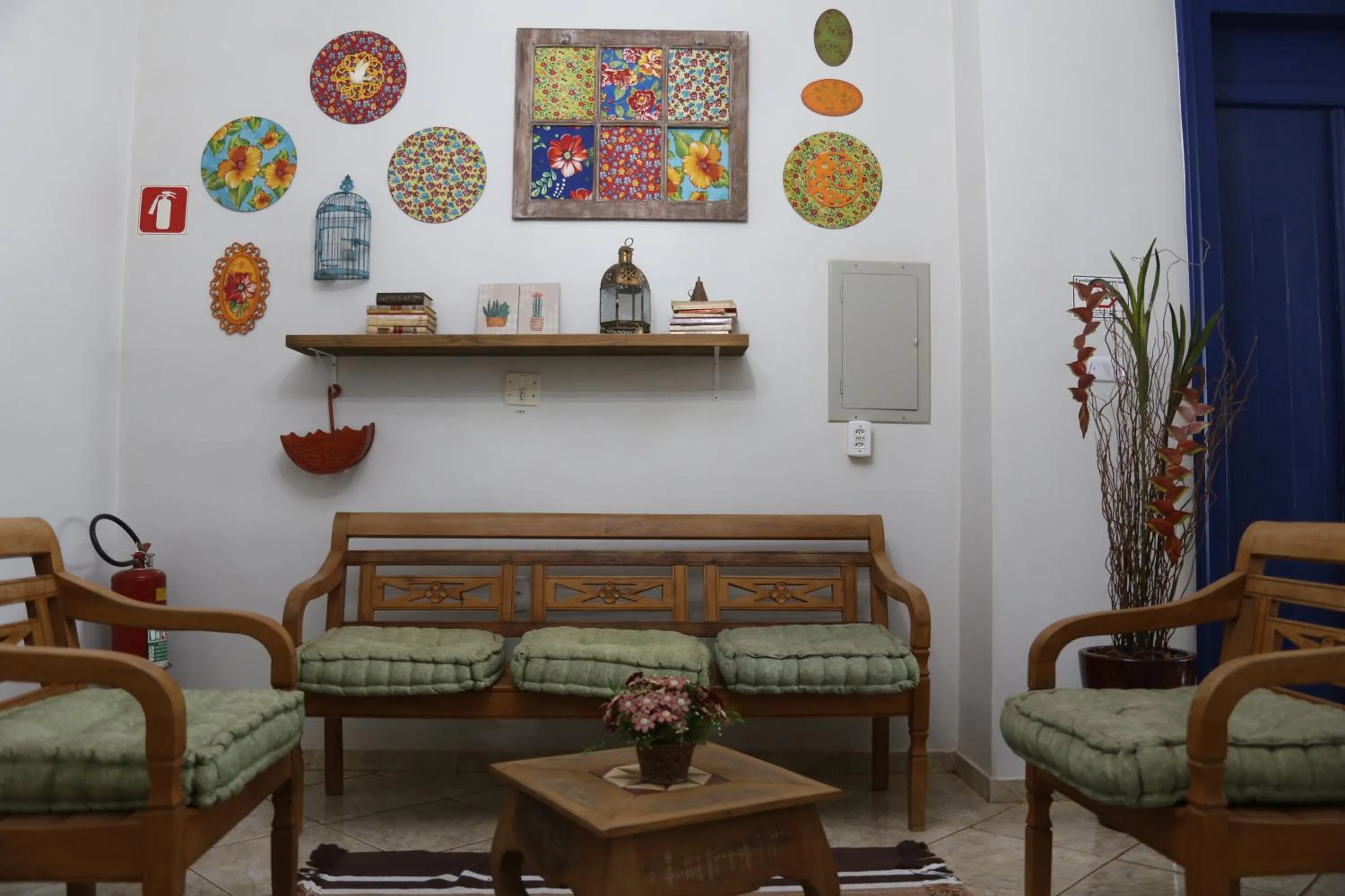 Decorative detail in Pousada Tia Nena