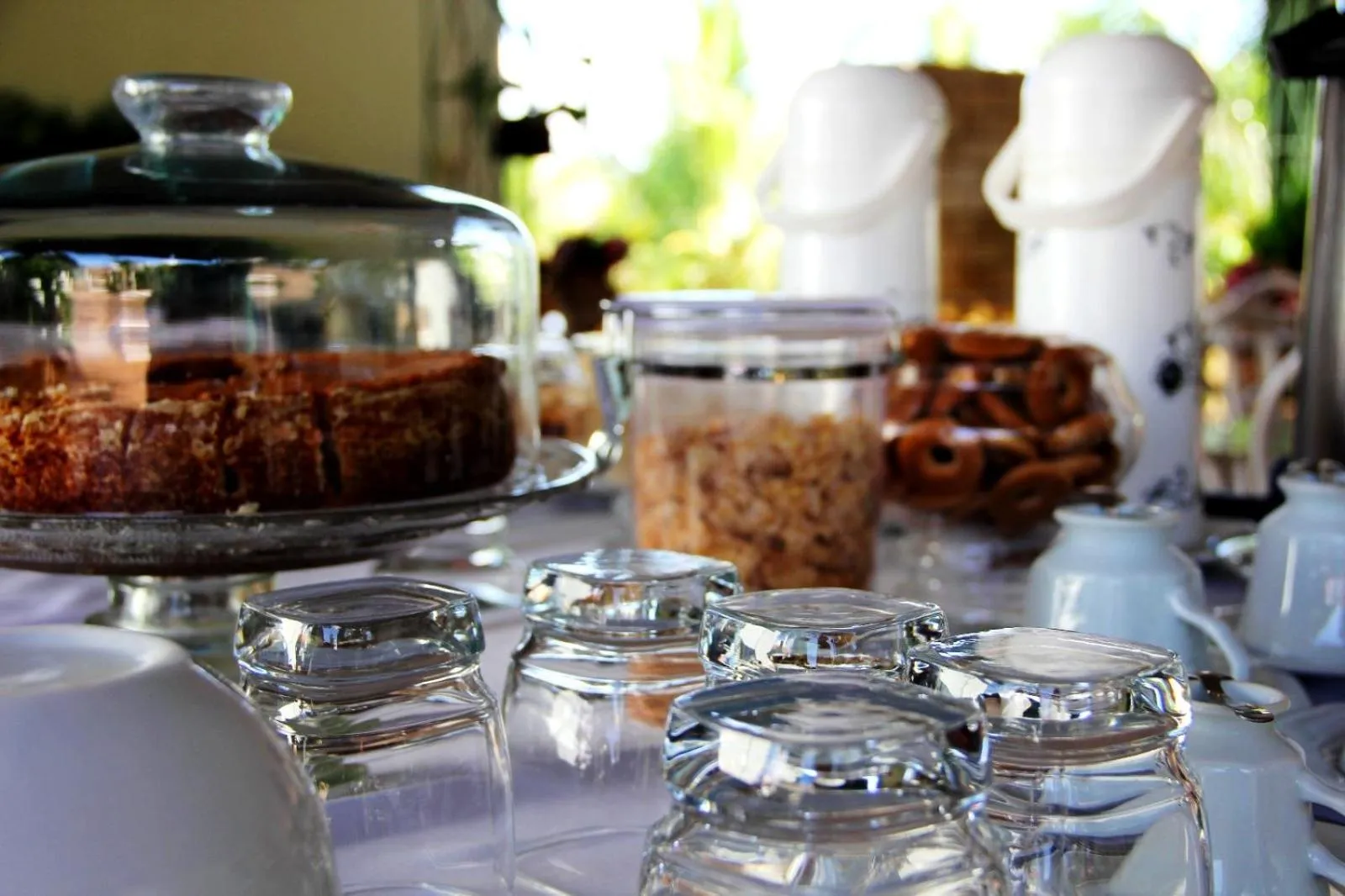 Buffet breakfast in Pousada Tia Nena