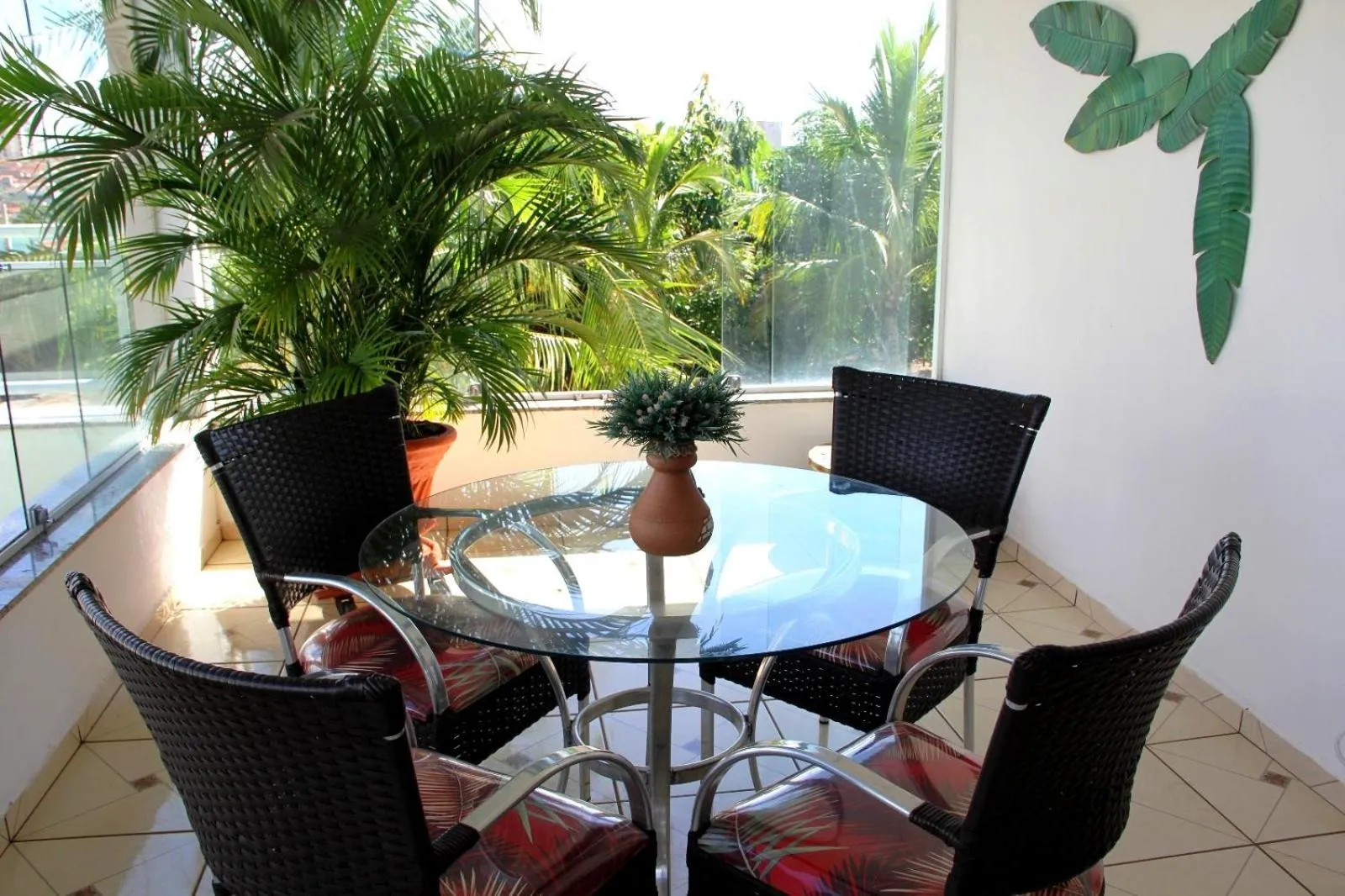 Balcony/Terrace in Pousada Tia Nena