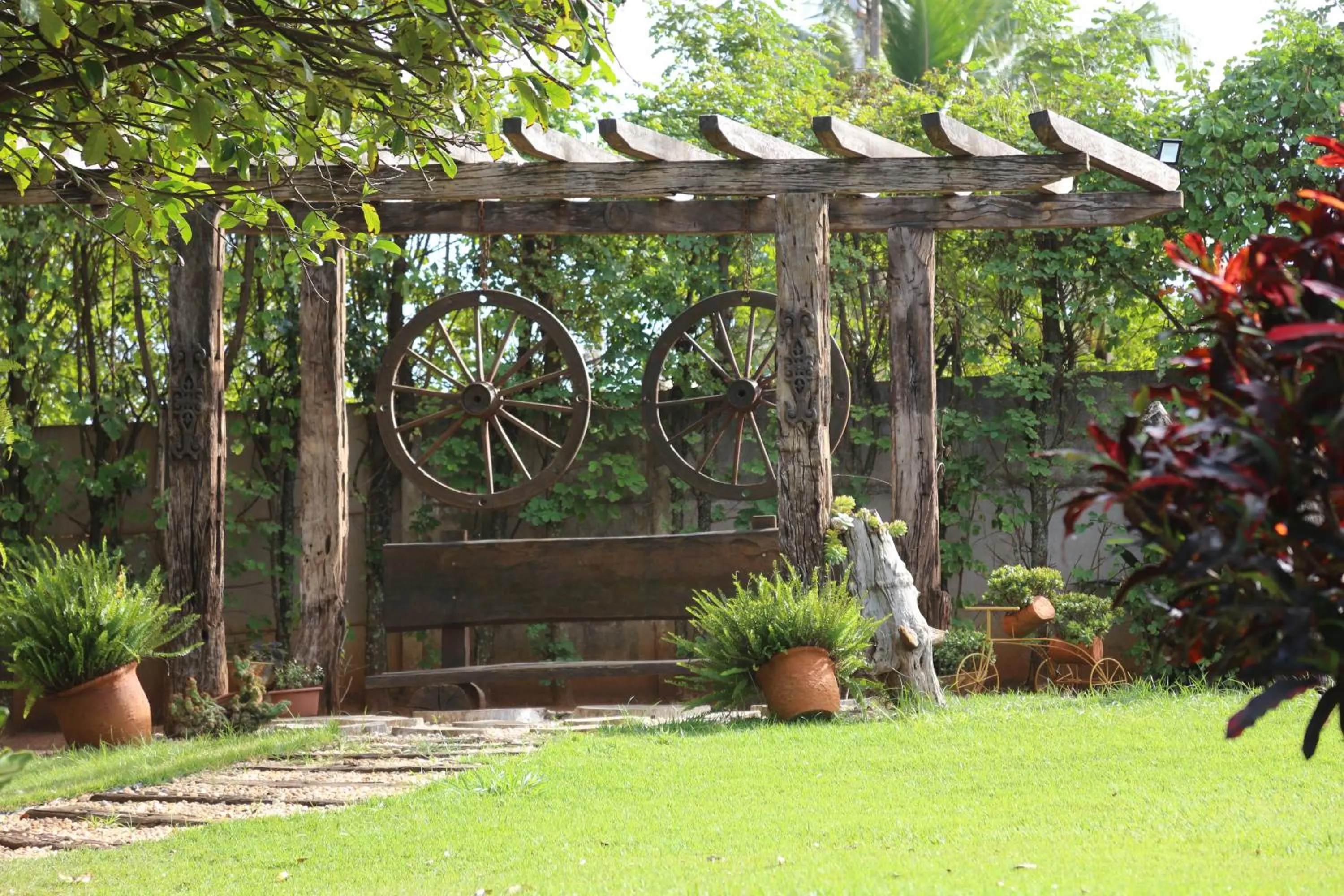 Garden in Pousada Tia Nena