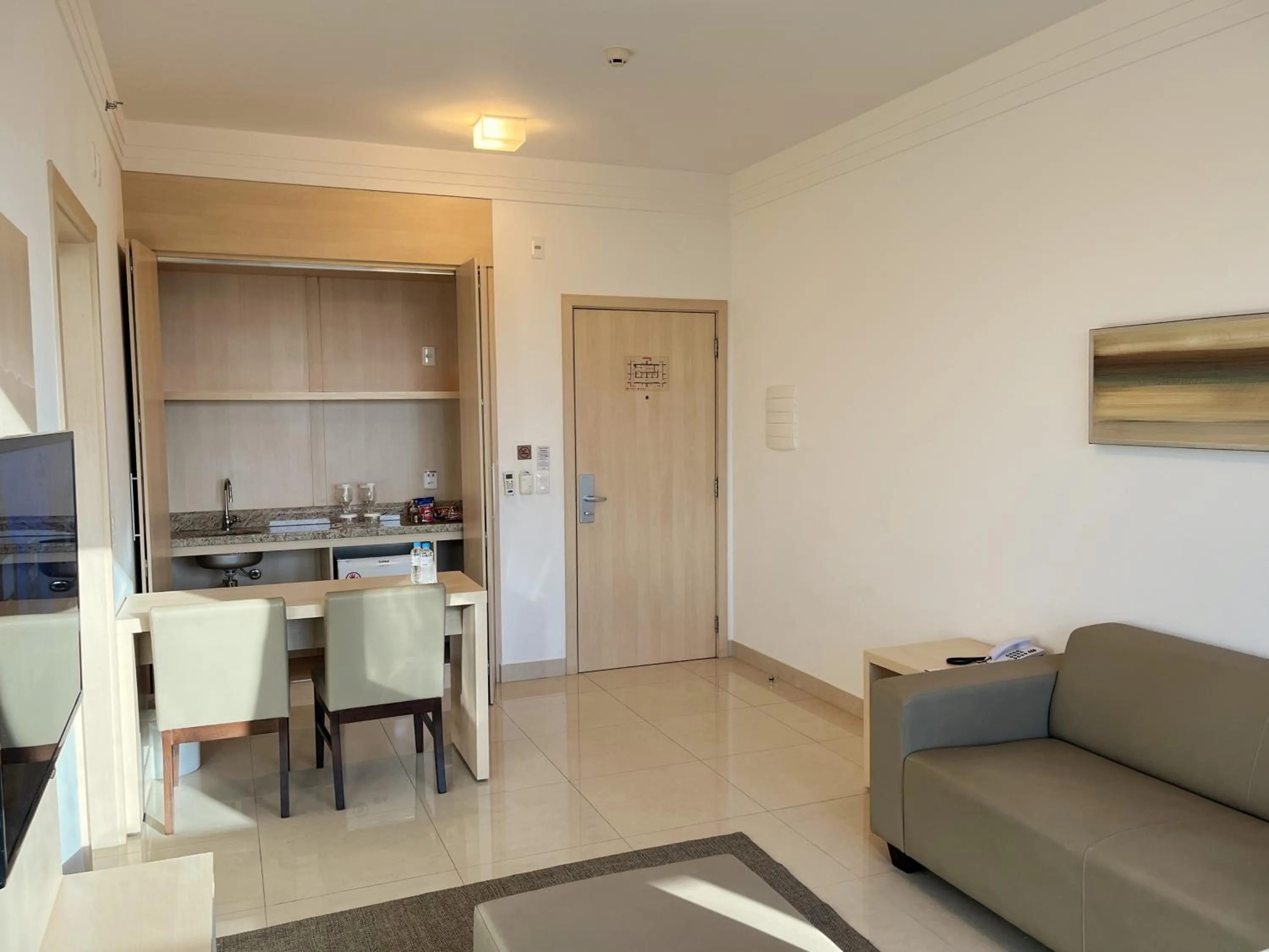 Kitchen or kitchenette in Hotel Mont Blanc Premium