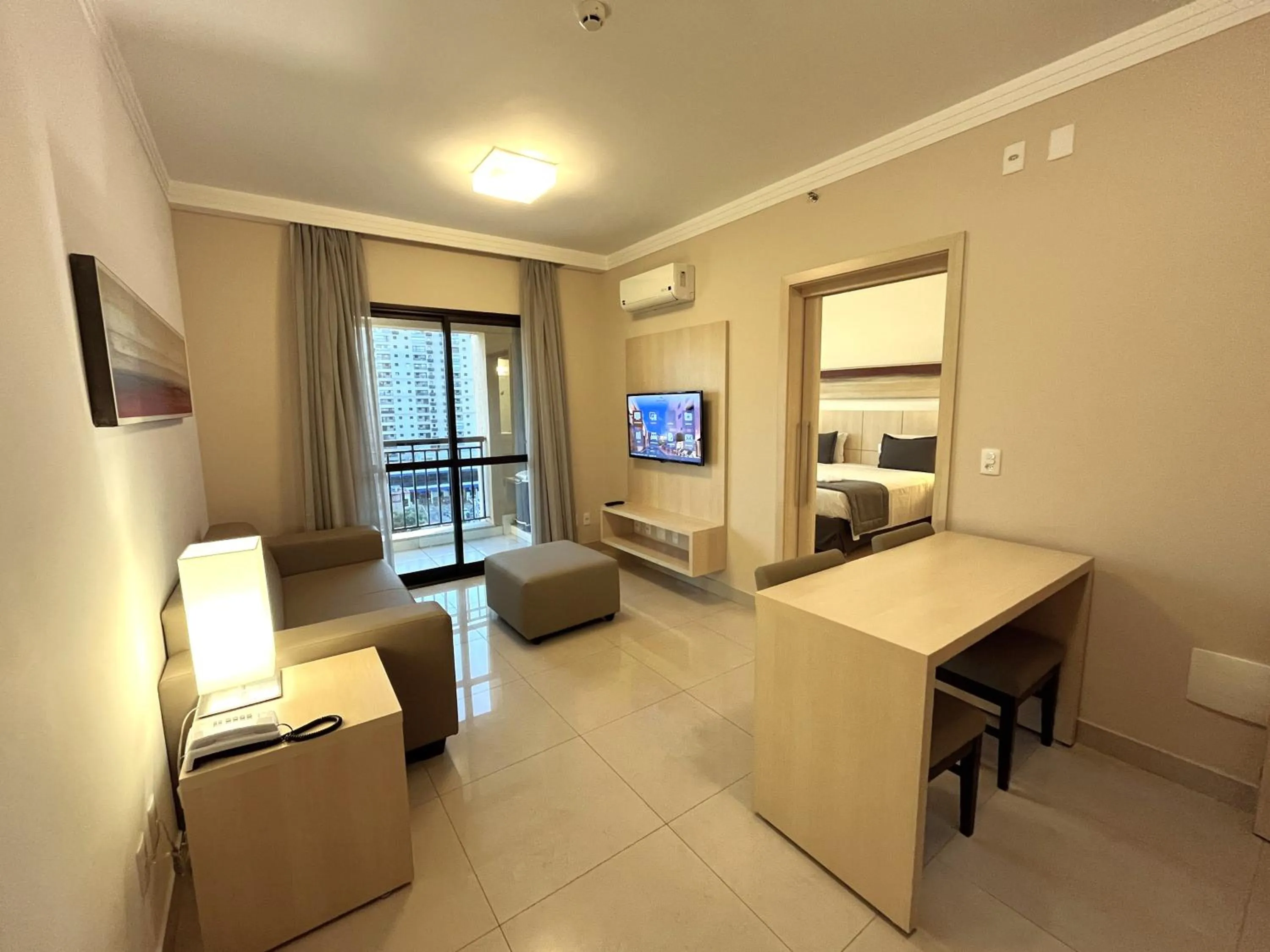 Bed in Hotel Mont Blanc Premium