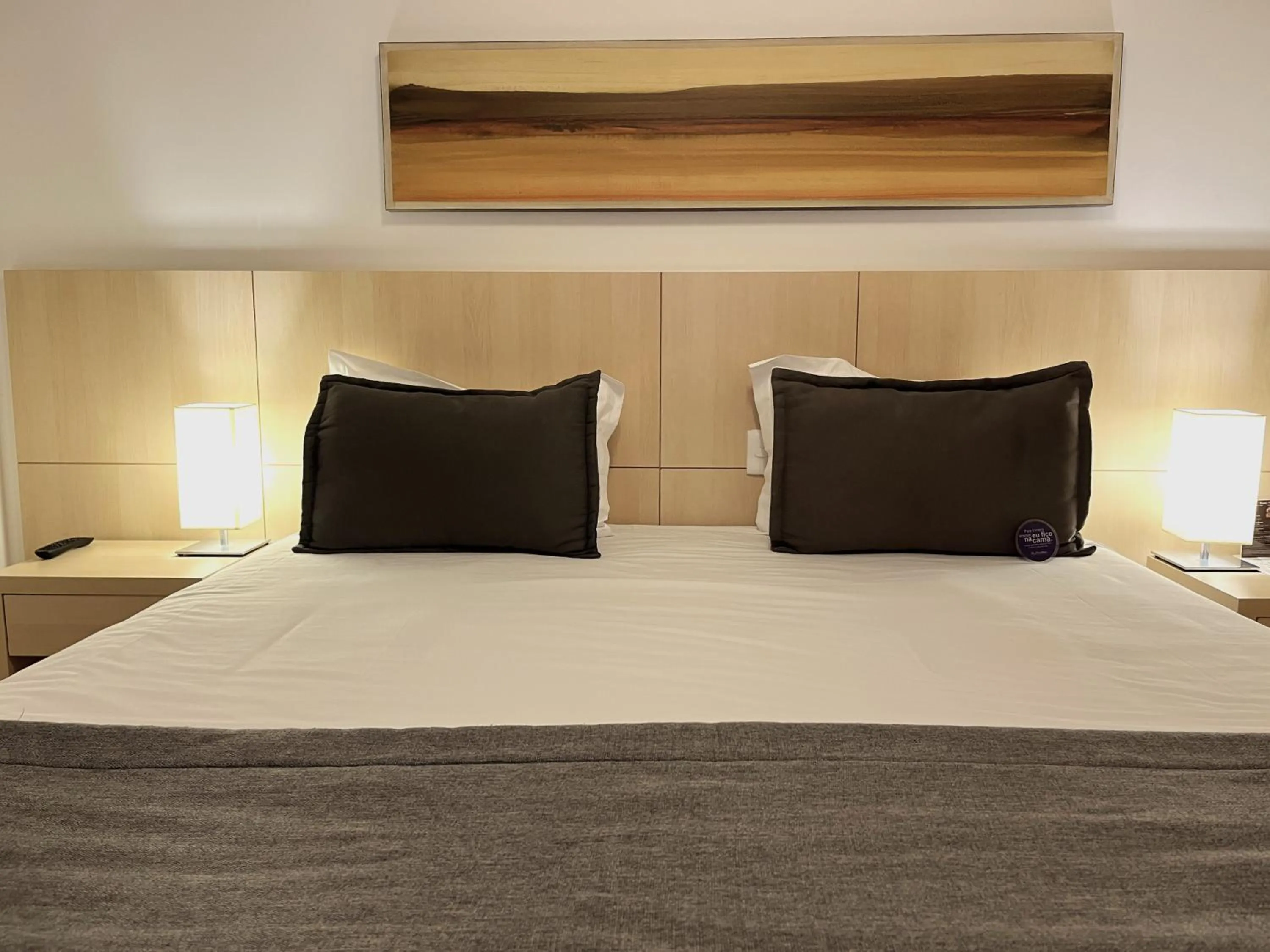 Bed in Hotel Mont Blanc Premium