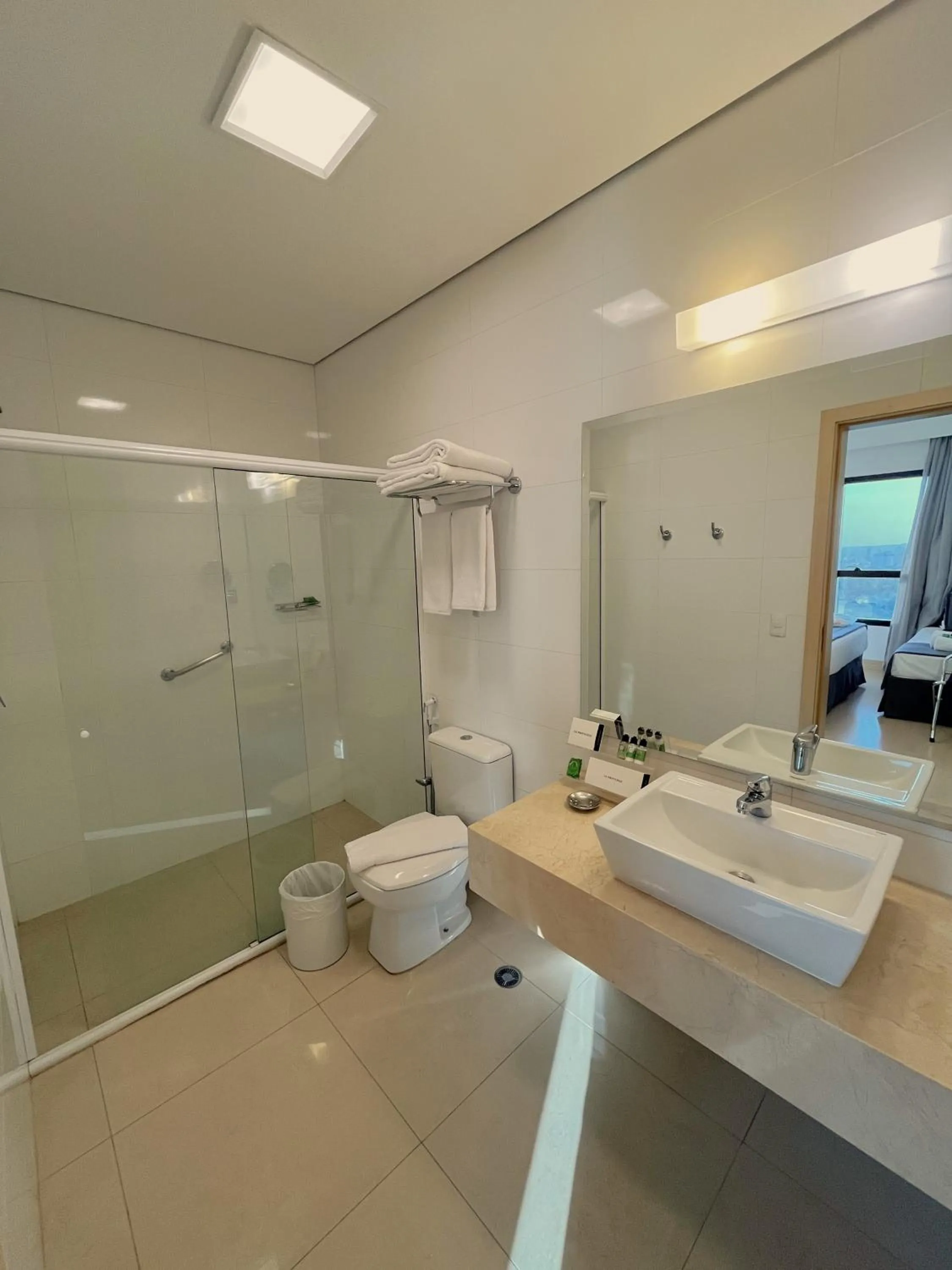 Shower in Hotel Mont Blanc Premium