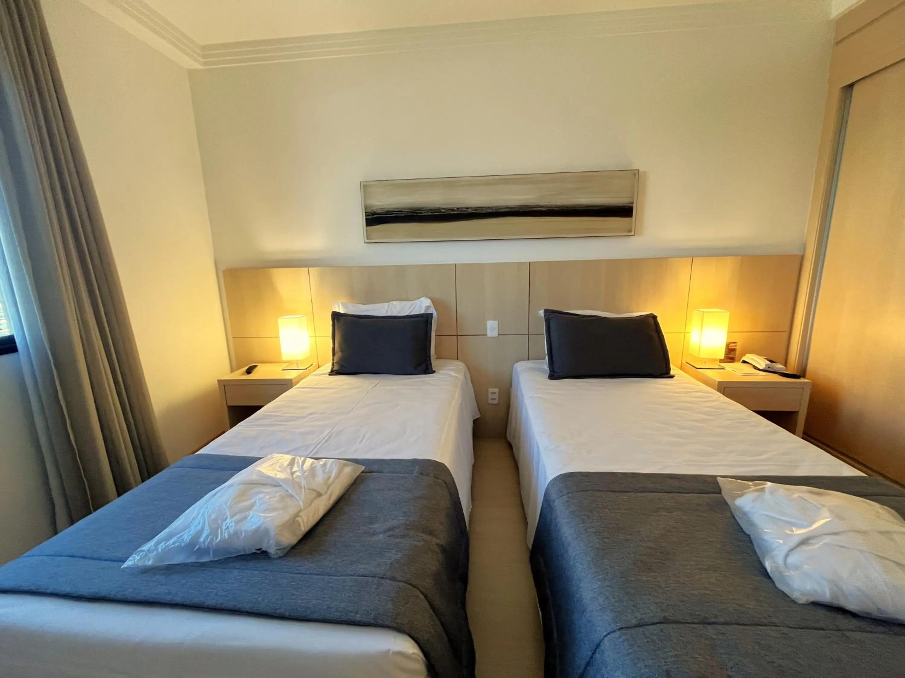 Bed in Hotel Mont Blanc Premium