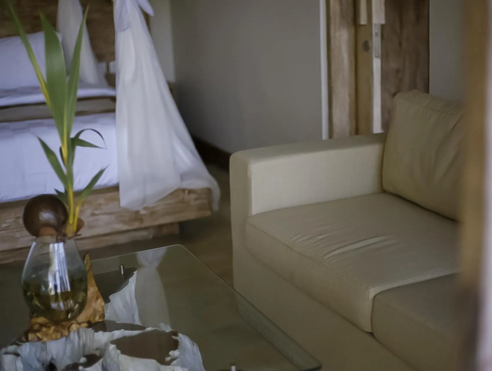 Seating area in Angsoka Bungalow