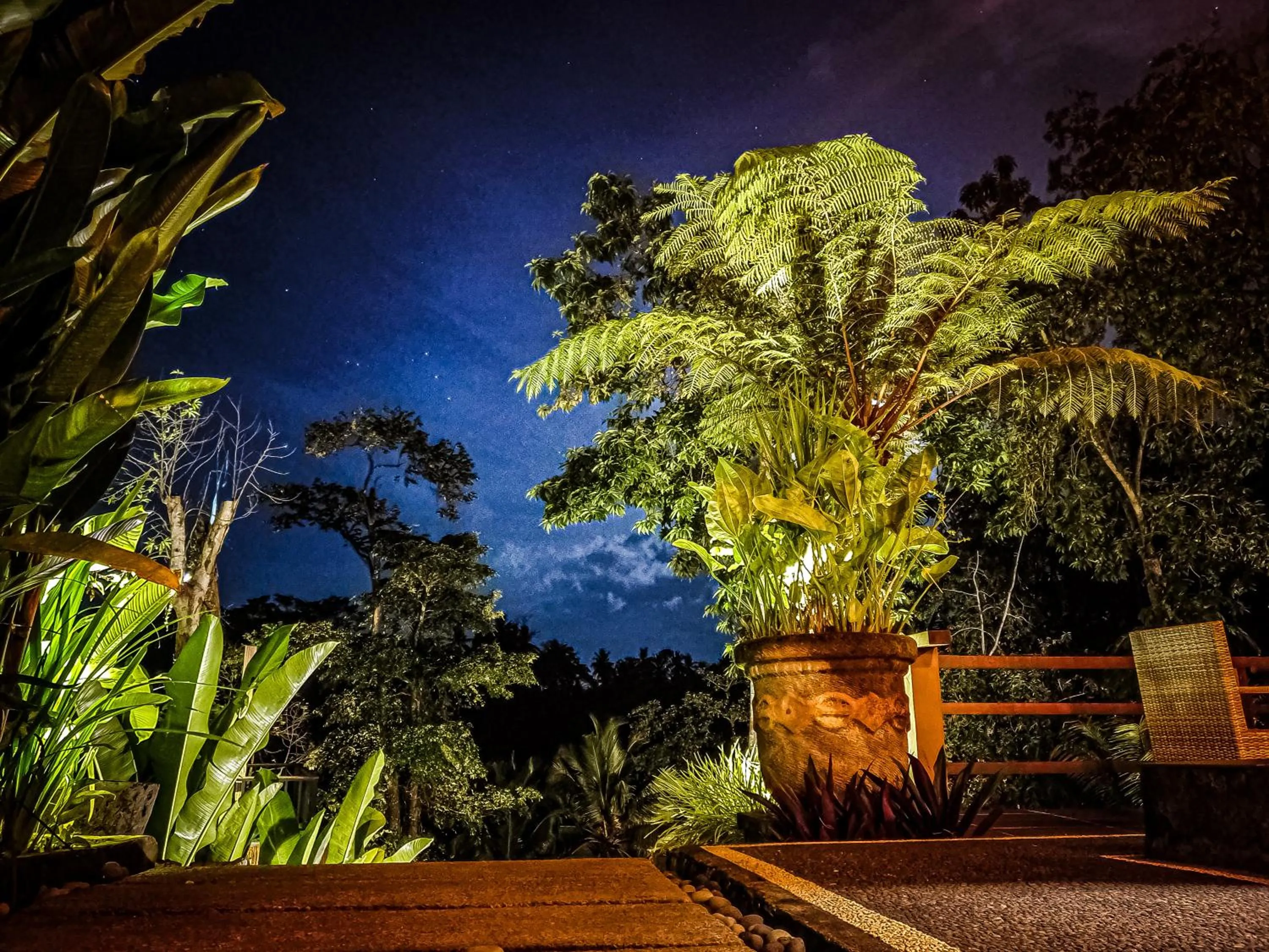 Natural landscape in Angsoka Bungalow