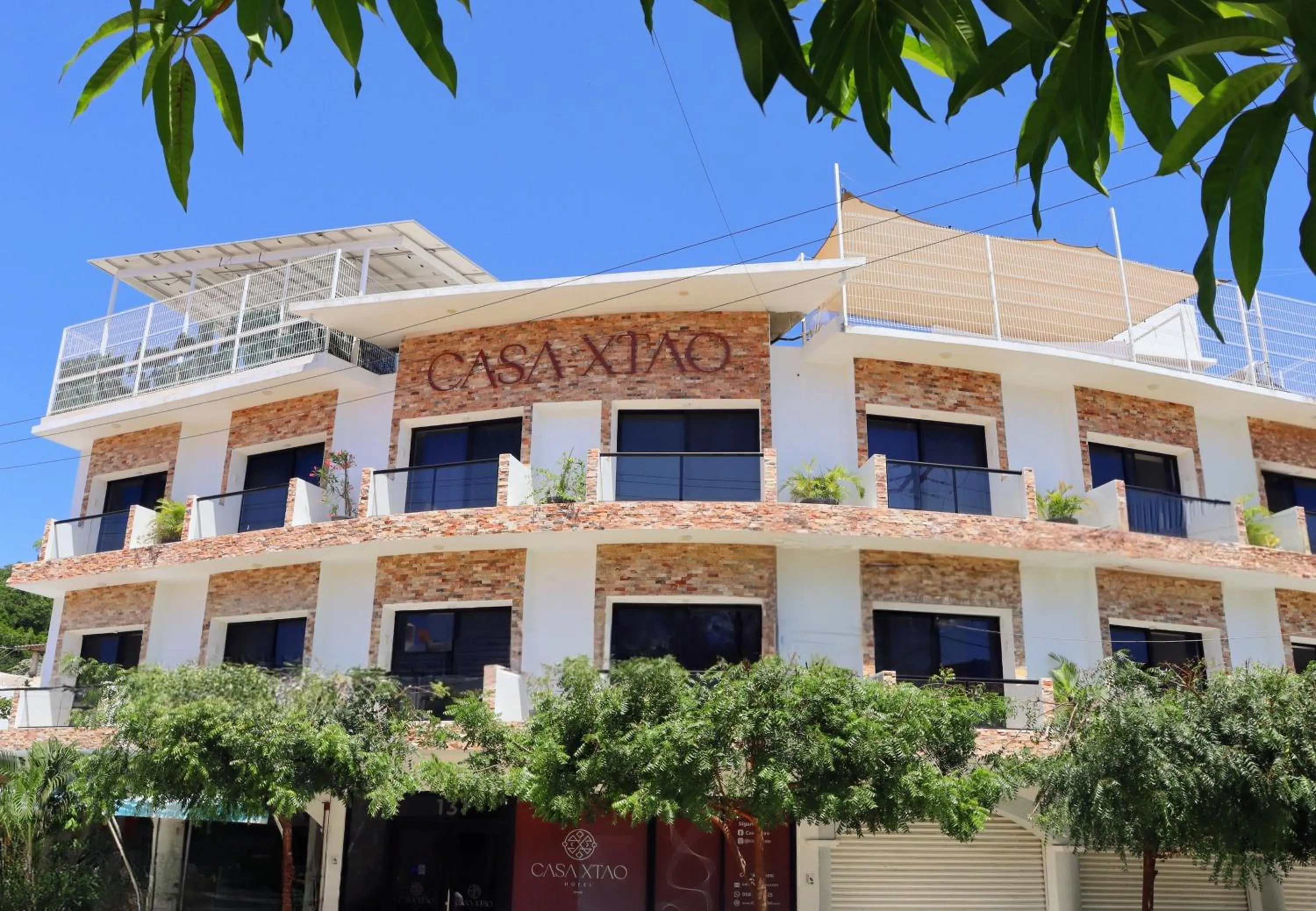 Property building in Casa Xtao Hotel