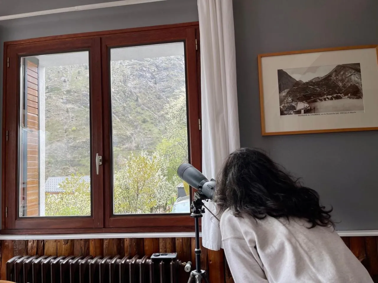 Mountain view in Hôtel Chalet Le Panoramique