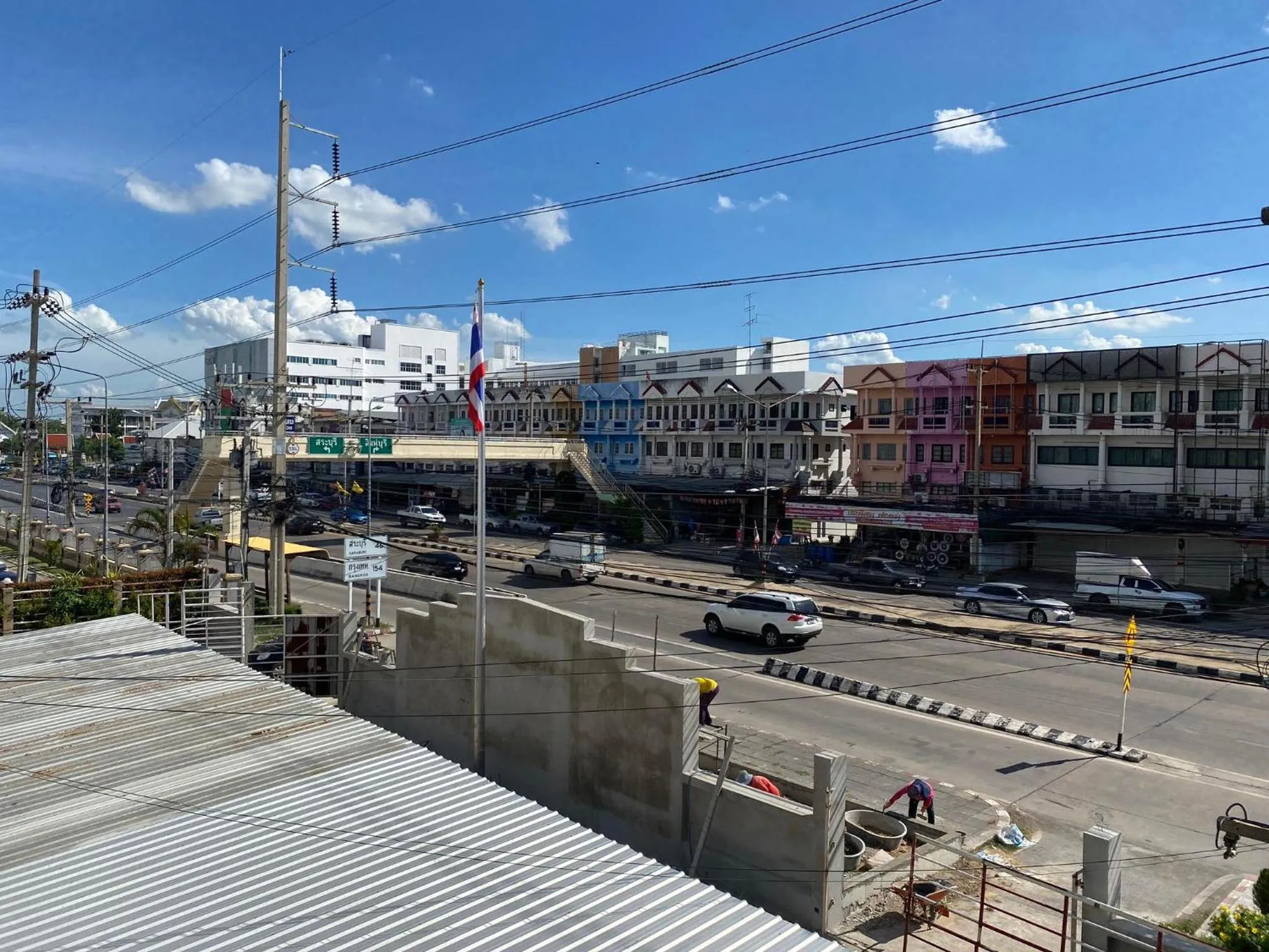 City view in Citi Place Hotel ซิตี้ เพลส