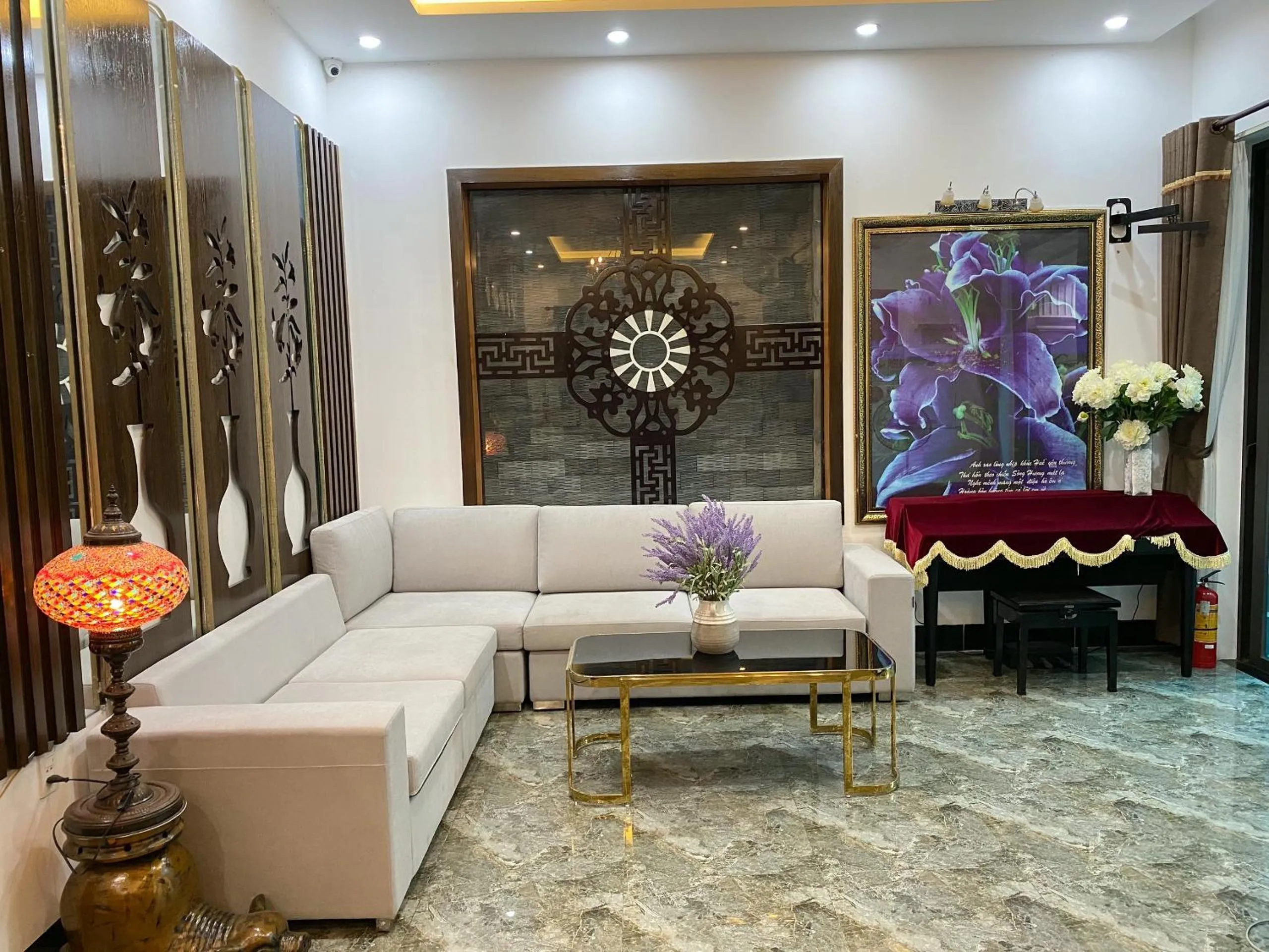 Living room in Nguyên Hương Hotel