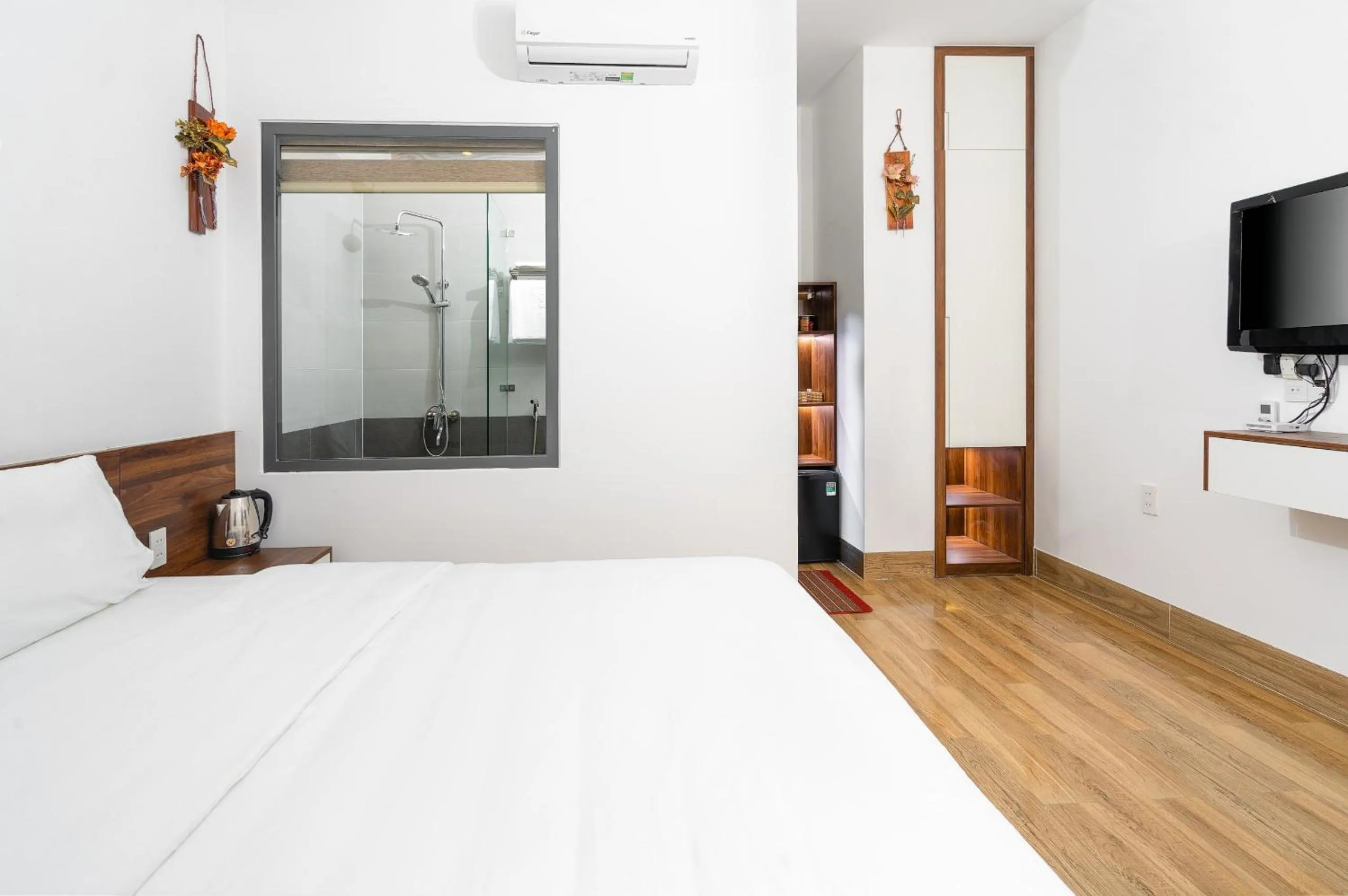 Bed in Nguyên Hương Hotel