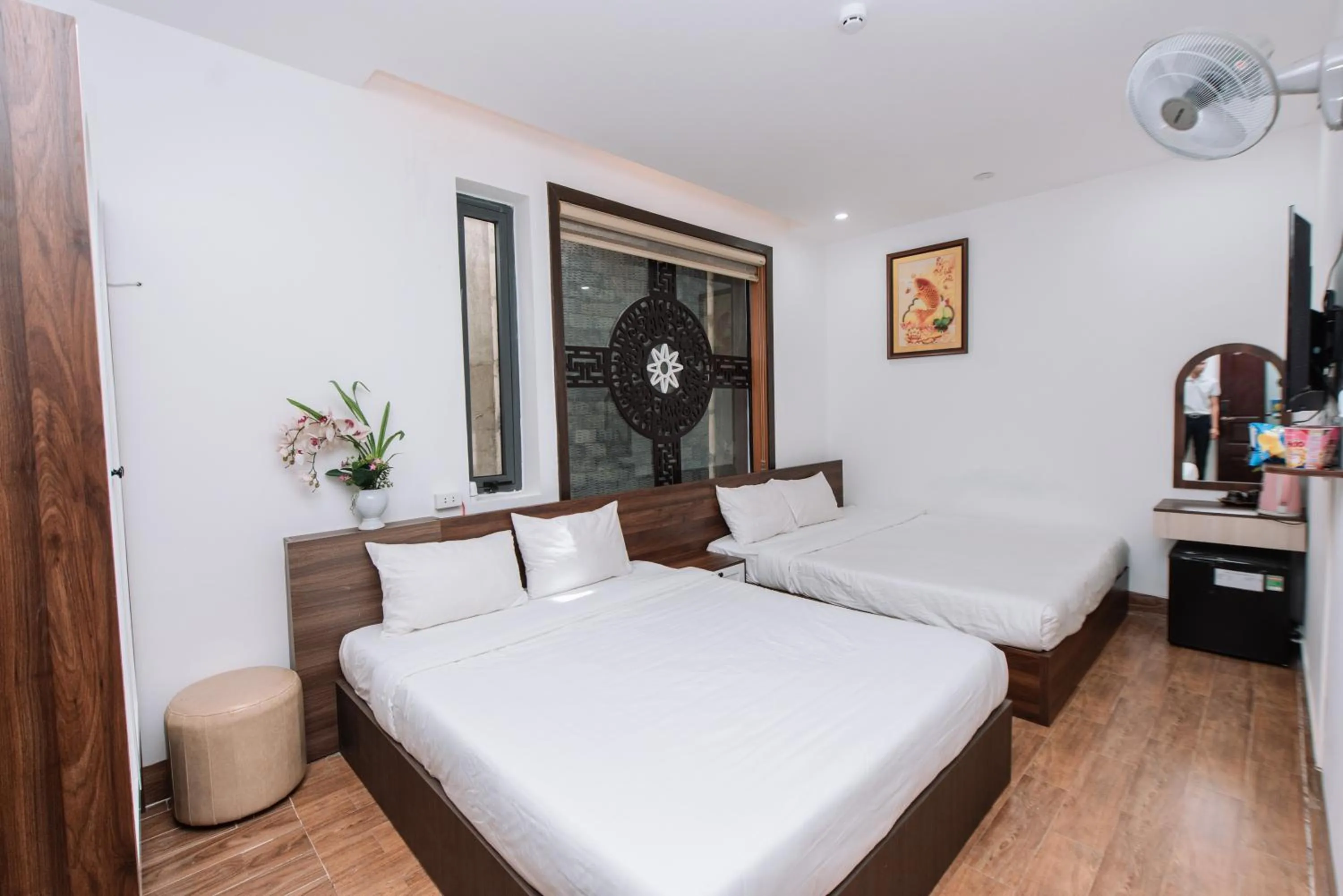 Bed in Nguyên Hương Hotel