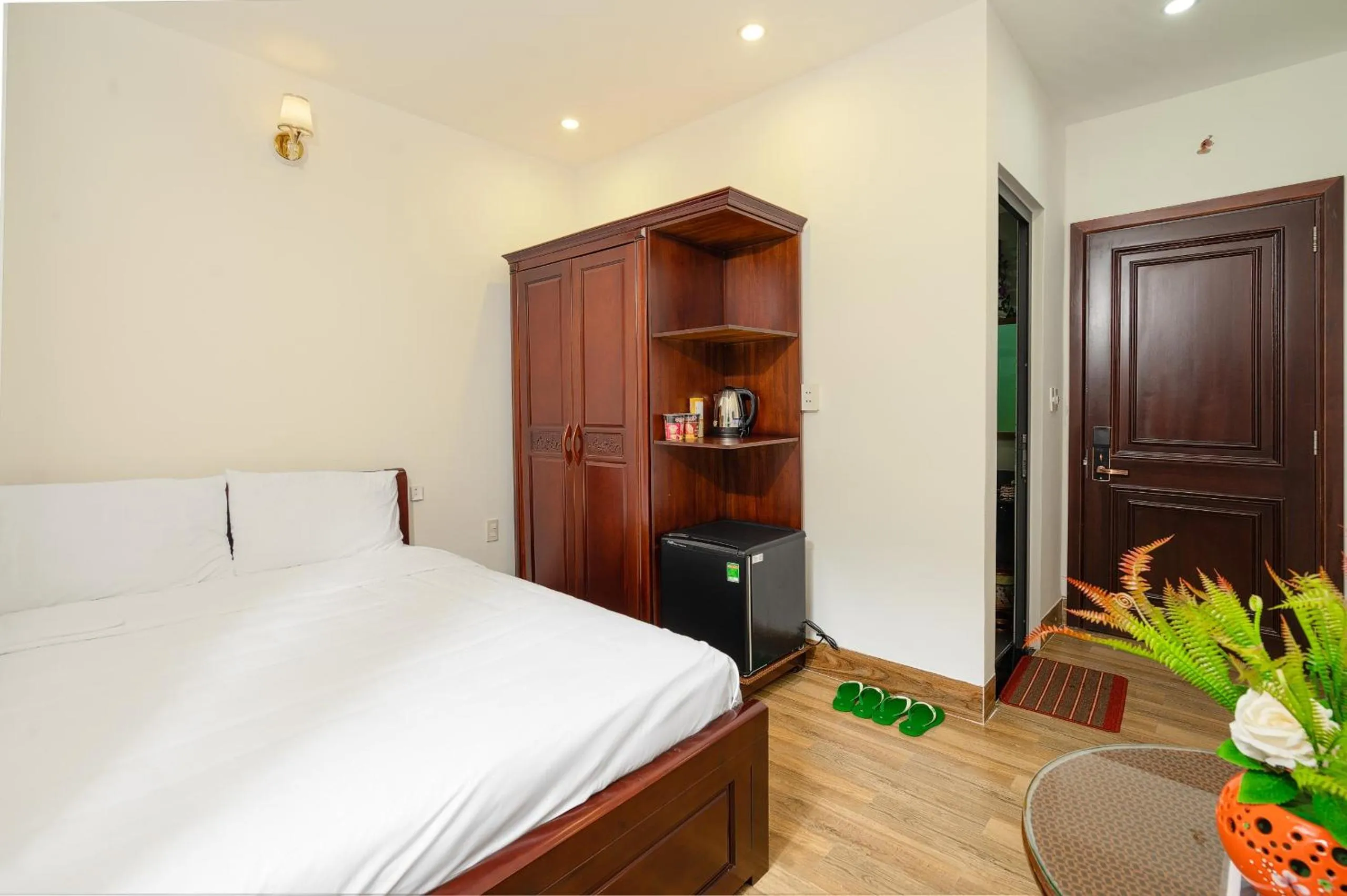 Bed in Nguyên Hương Hotel